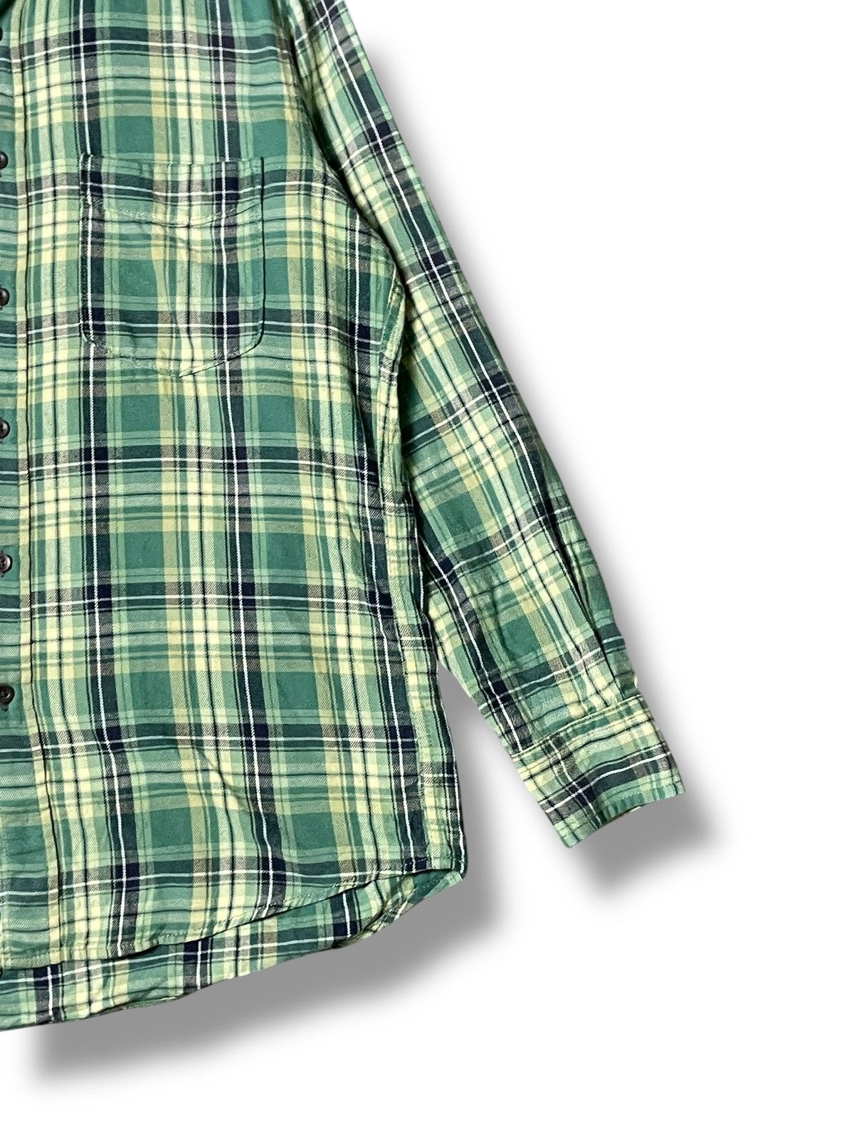 Japanese Brand × Uniqlo × Vintage Uniqlo Men’s Flannel Shirt (52) Size US M / EU 48-50 / 2 - 3 Thumbnail