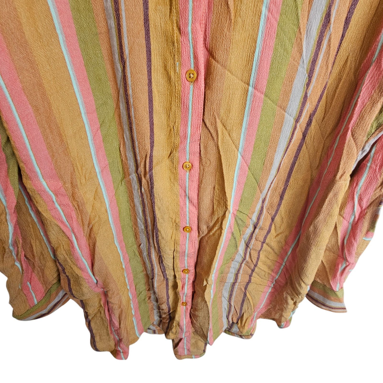Prana Prana Womens Scheena Tunic M Cacti Soleil Striped Layering Size M / US 6-8 / IT 42-44 - 3 Thumbnail