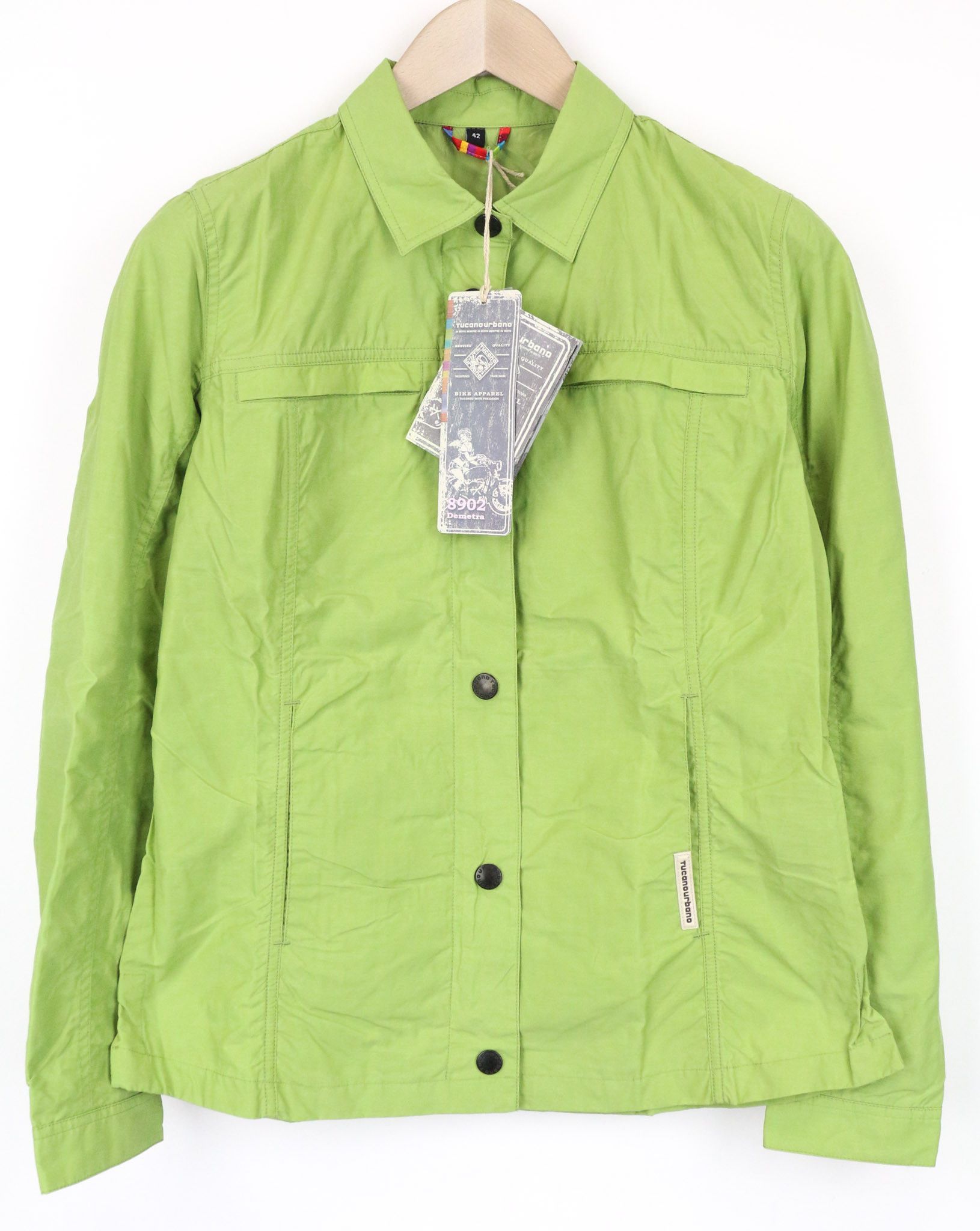 Other DEMETRA IT42 Green Windproof Moto Jacket 74867 Size XL / US 12-14 / IT 48-50 - 1 Thumbnail