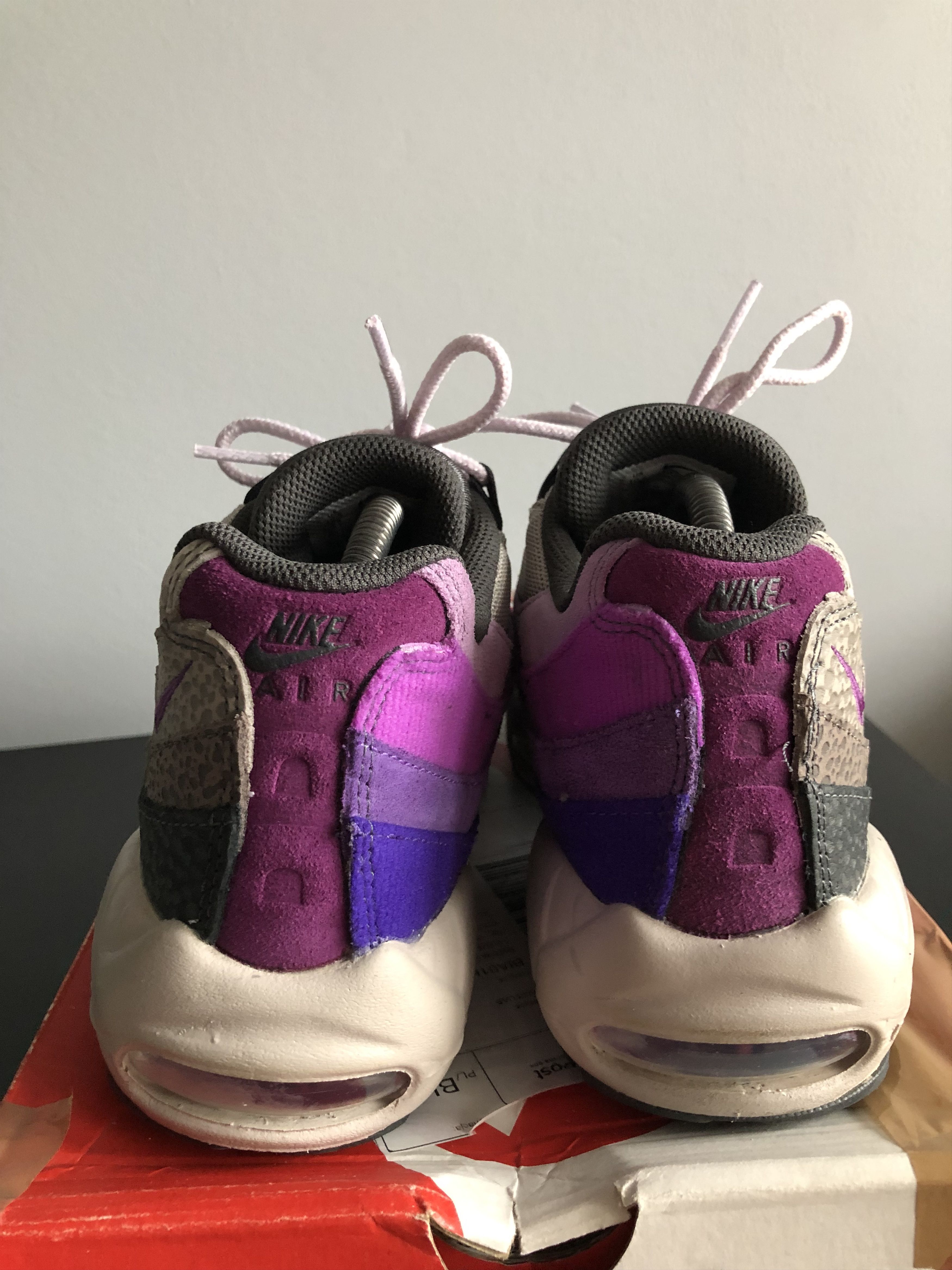 Nike Nike Air Max 95 Viotech Anthracite og kith neon safari Size US 9 / EU 42 - 2 Thumbnail