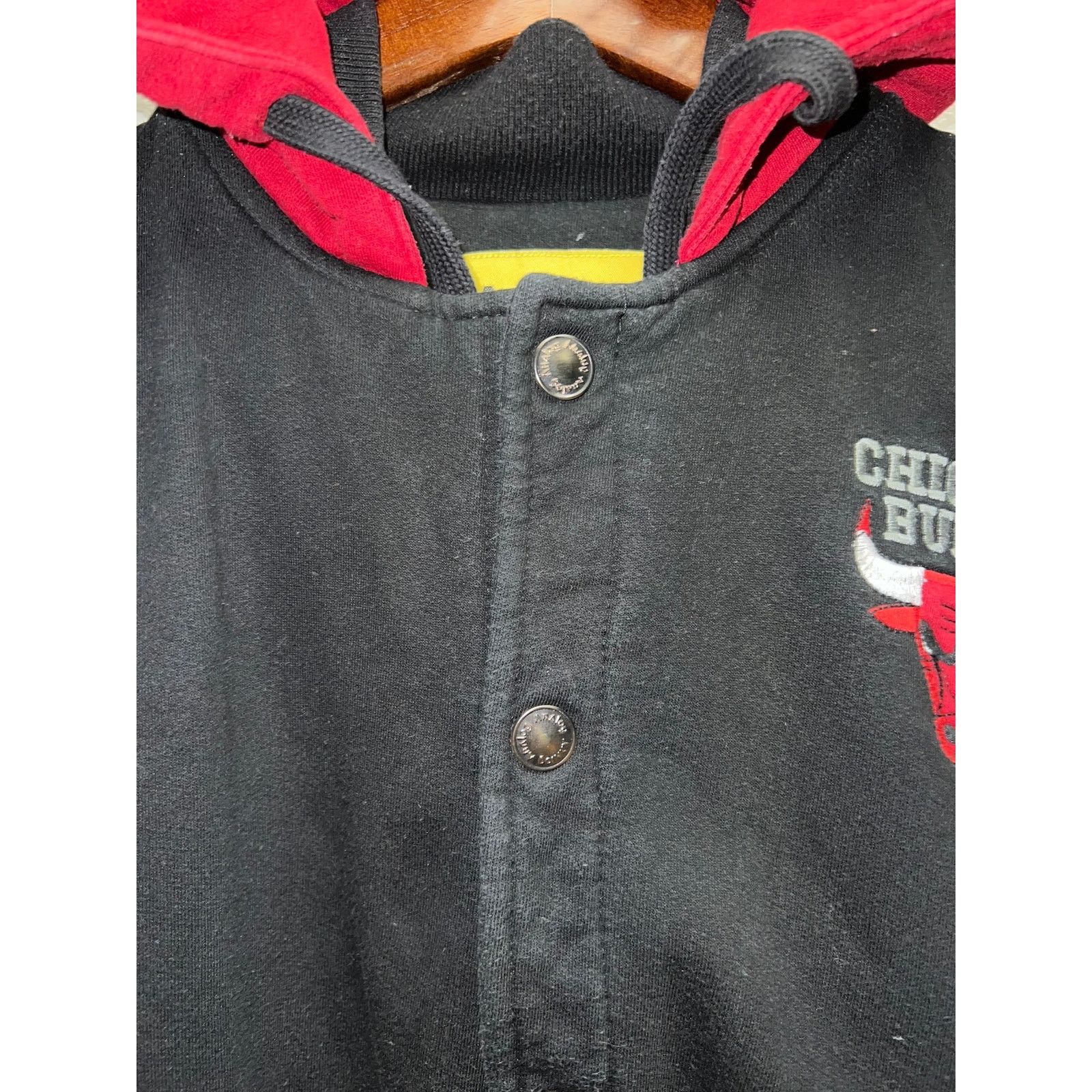 Vintage Analog Chicago Bulls Hoodie AG Button Up Basketball Medium Size US M / EU 48-50 / 2 - 4 Thumbnail