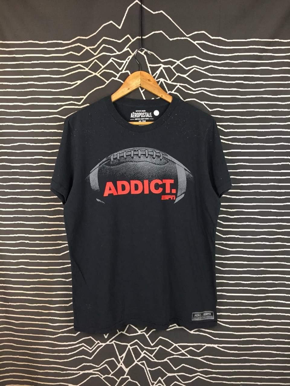 Aeropostale Aeropostale X ESPN Football Addict Graphic Tee Size M Size US M / EU 48-50 / 2 - 2 Thumbnail