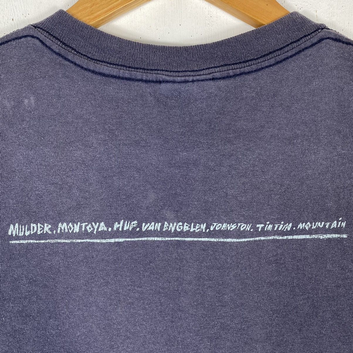 Stussy Vintage 90's STUSSY Skate Team Crazy Faded Tee Size US L / EU 52-54 / 3 - 8 Thumbnail