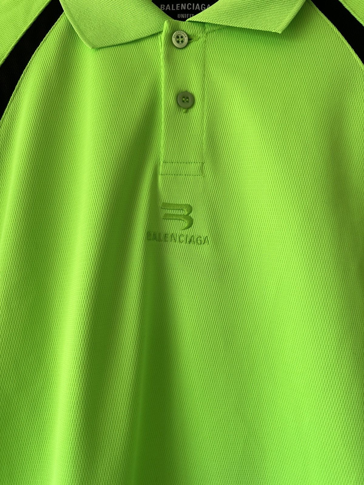 Balenciaga Sporty B Polo Double Hybrid Shirt Size US XS / EU 42 / 0 - 3 Thumbnail