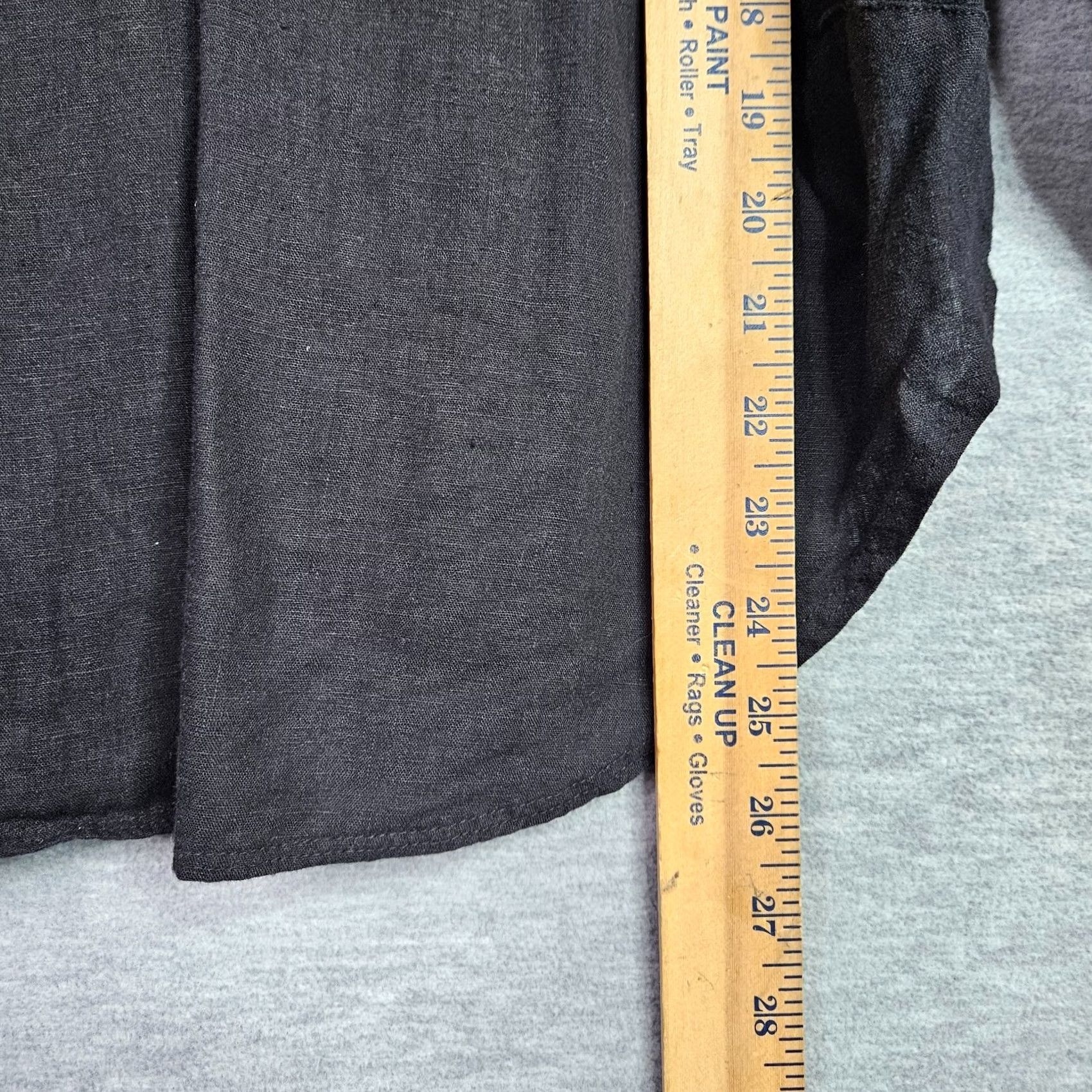 Free People Free People Black XS Double V-neck Long Sleeve Lined Rayon Blend Top Shirt Womens XS Black V-Neck Lined All Seasons Casual Solid 90s? Size XS / US 0-2 / IT 36-38 - 4 Thumbnail