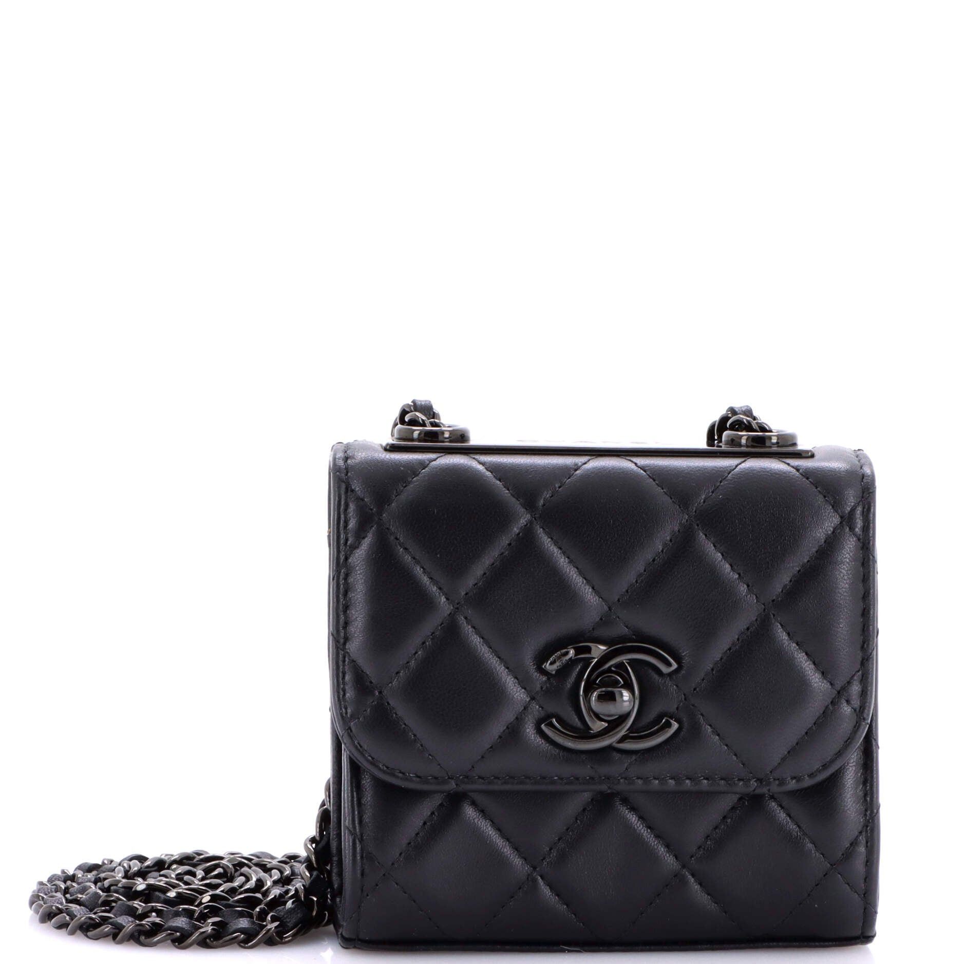 Chanel So Black Trendy CC Clutch with Chain Size ONE SIZE - 1 Thumbnail