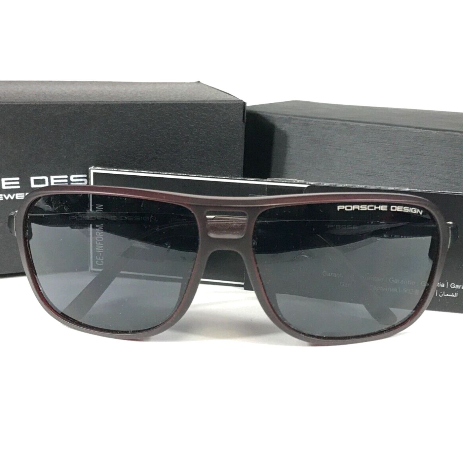 NEW AUTHENTIC PORSCHE DESIGN P8555 A SUNGLASSES