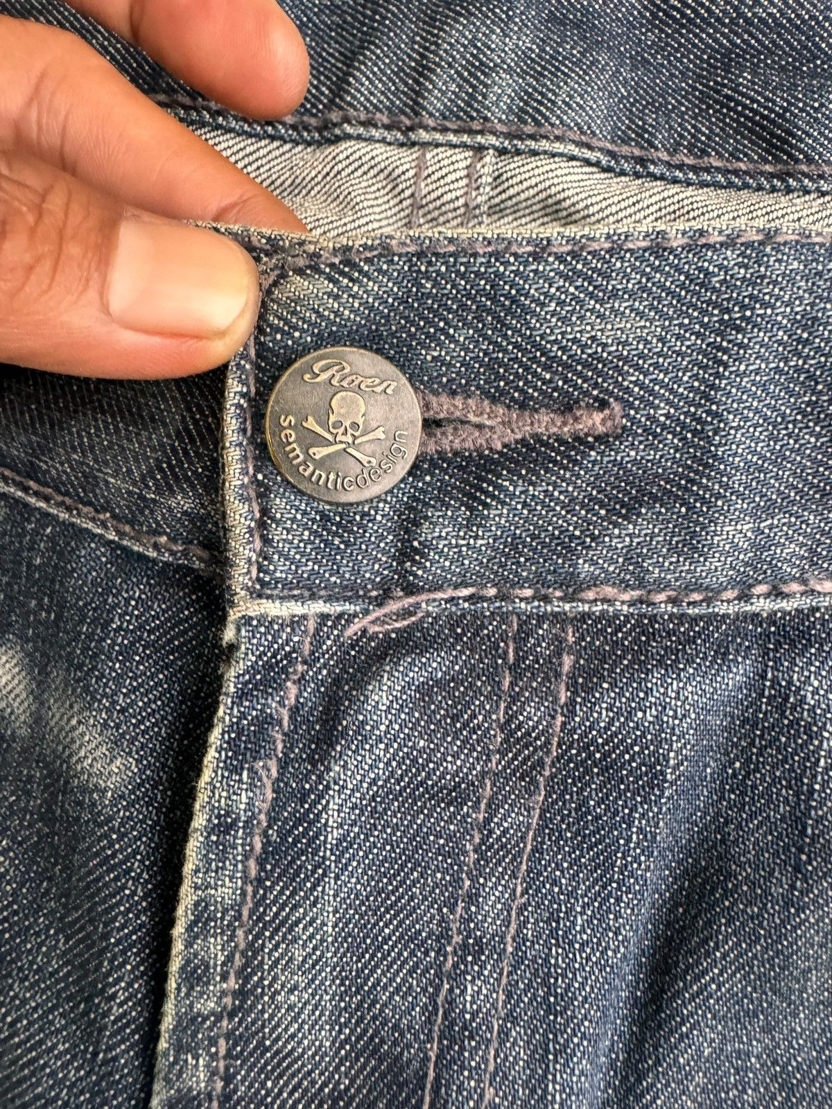 If Six Was Nine ⚡️⚡️Vintage Distressed Roen Mastermind Japanes Brand Size US 34 / EU 50 - 14 Thumbnail