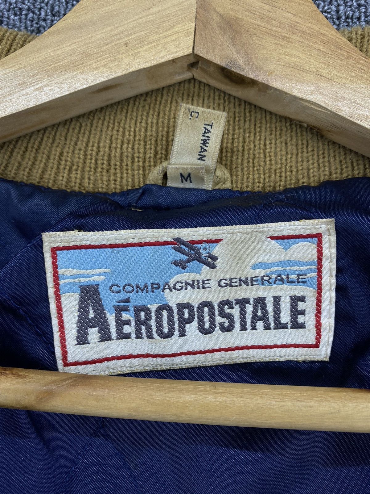 Aeropostale Vintage Aeropostale Sport Wear Vetement Leather Jacket Size US M / EU 48-50 / 2 - 10 Thumbnail