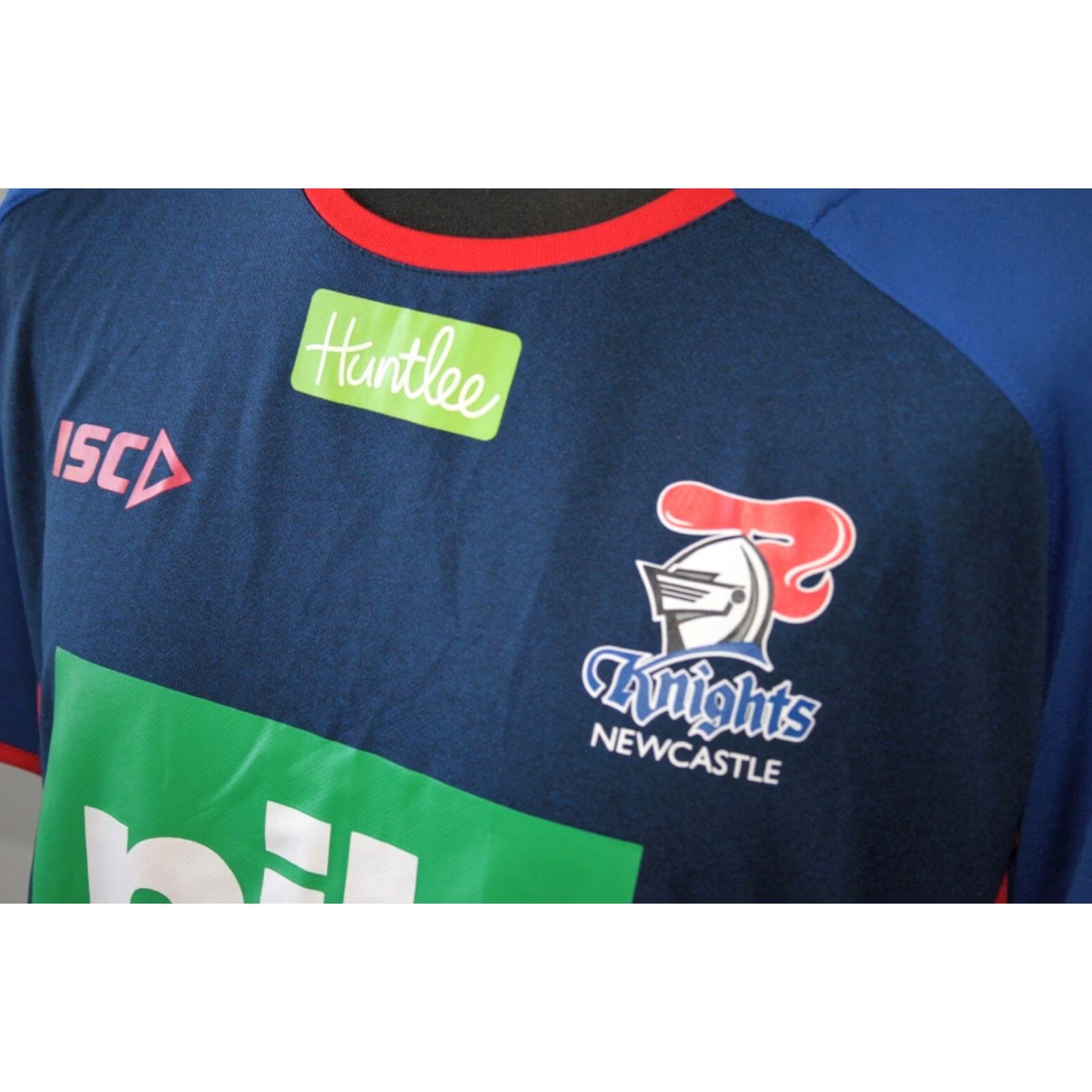 Vintage Newcastle Knights mens rugby league Shirt Size XL ISC Multicoloured Size US XL / EU 56 / 4 - 2 Thumbnail