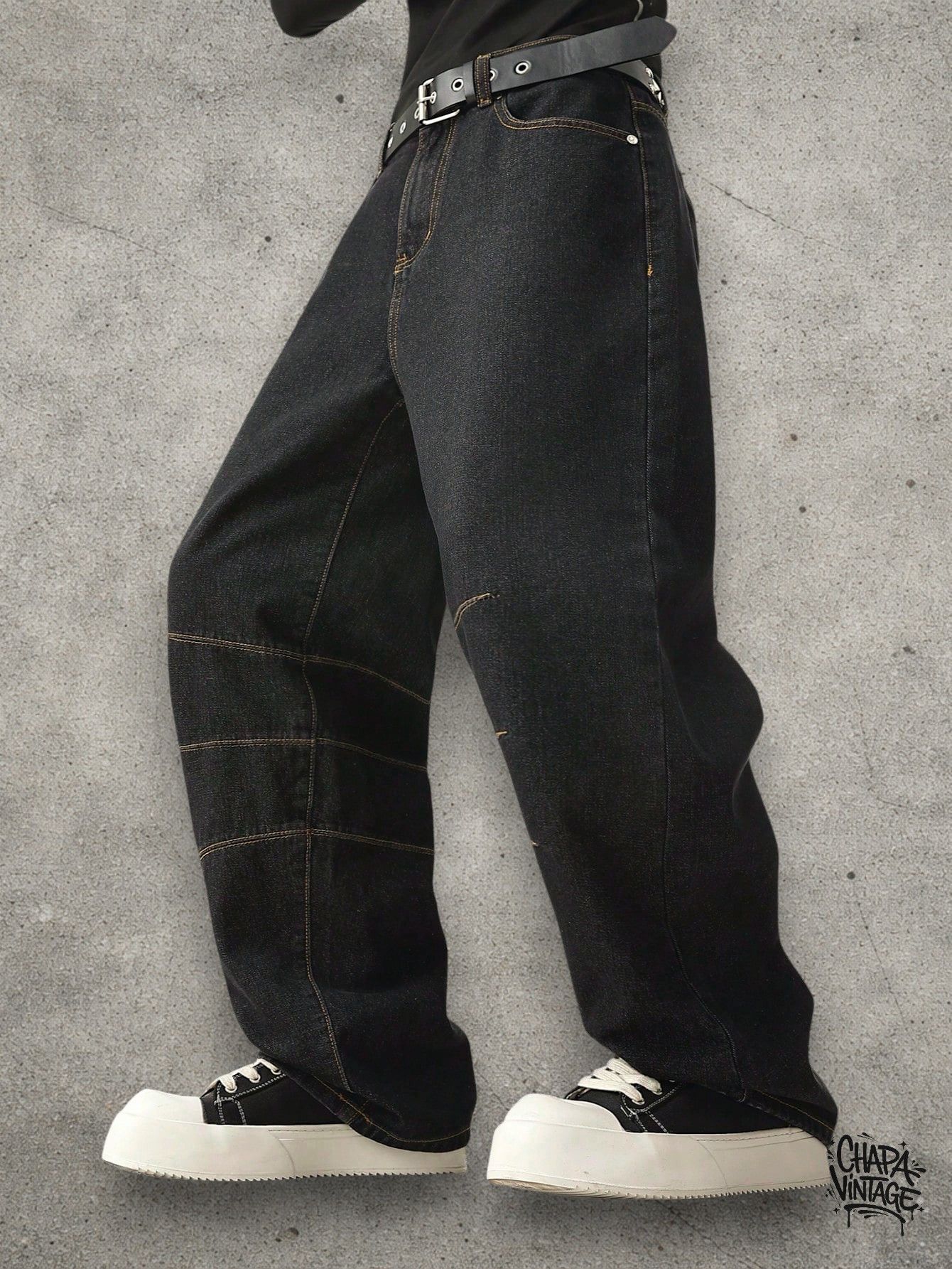 Japanese Brand Baggy denim jeans Size US 32 / EU 48 - 1 Thumbnail