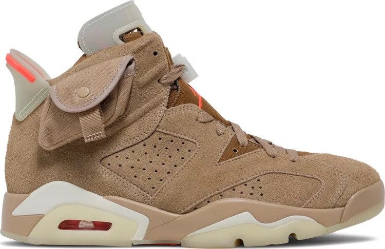 Jordan Brand × Travis Scott Air Jordan 6 Travis Scott British Khaki Size US 8.5 / EU 41-42 - 19 Thumbnail