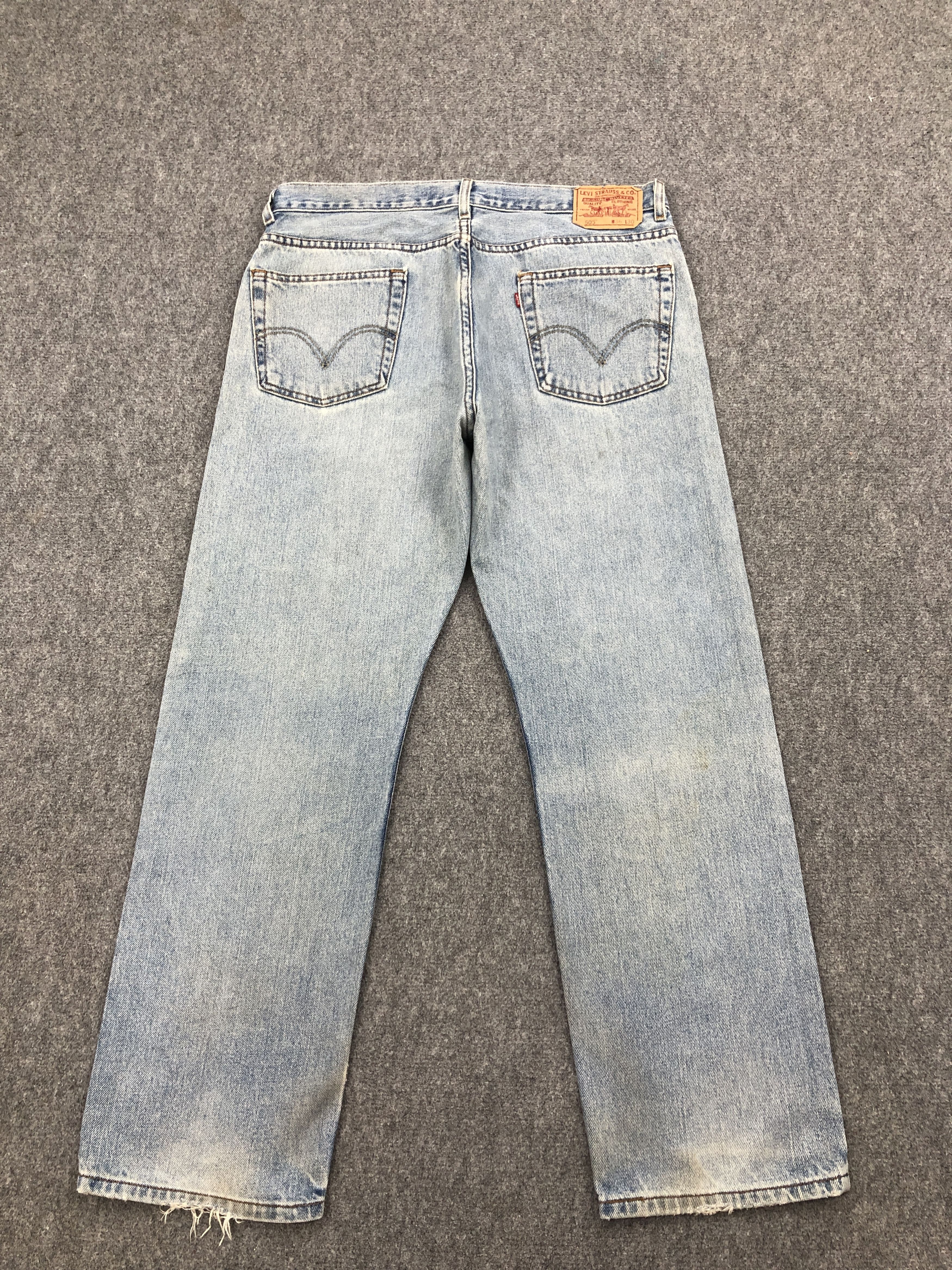 Levi's × Vintage Vintage Levis 505 Light Blue Washed Jeans Size US 36 / EU 52 - 3 Thumbnail