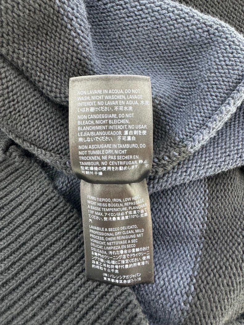 Balenciaga Balenciaga Asymmetrical Twisted Crown Wheat Ear Sweater Size US M / EU 48-50 / 2 - 8 Thumbnail