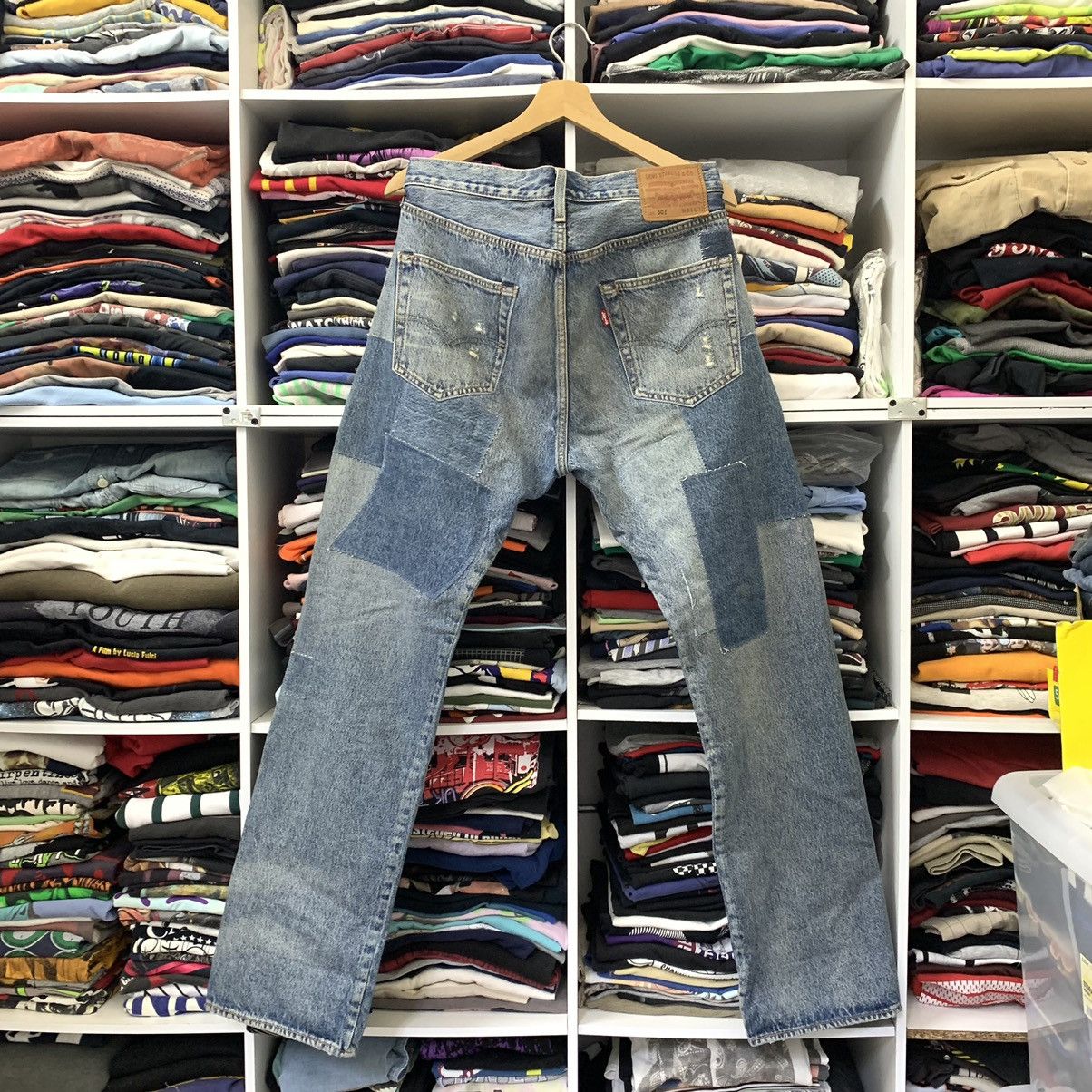 Levi's LEVIS 501 ORIGINAL CUSTOMS JEANS Size US 33 - 2 Thumbnail