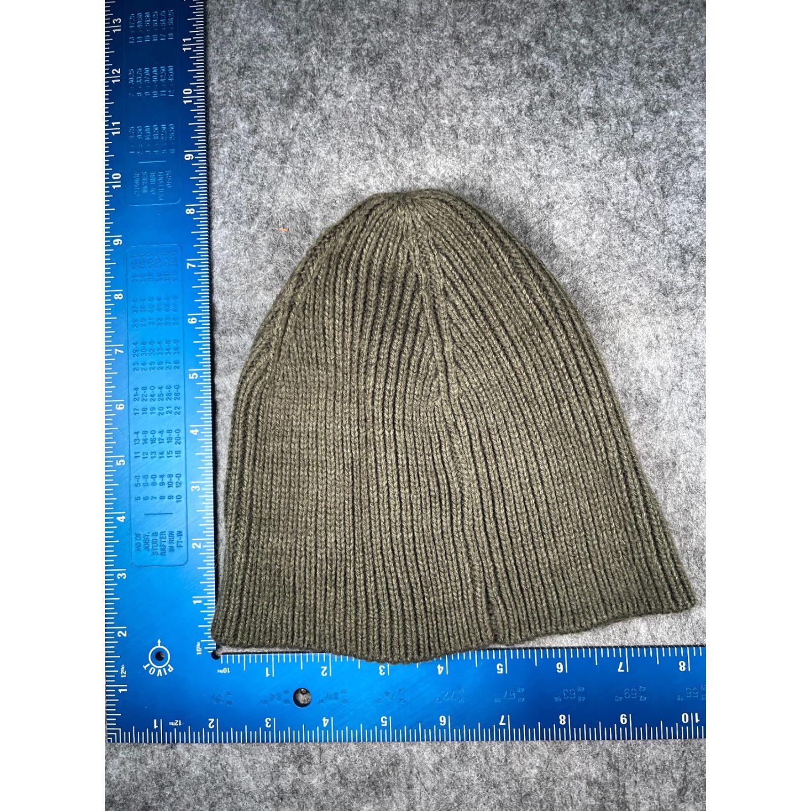 Vintage VINTAGE Beanie Toque Adult One Size Green Knit Acrylic Blend Winter Snow Ski Size ONE SIZE - 3 Thumbnail