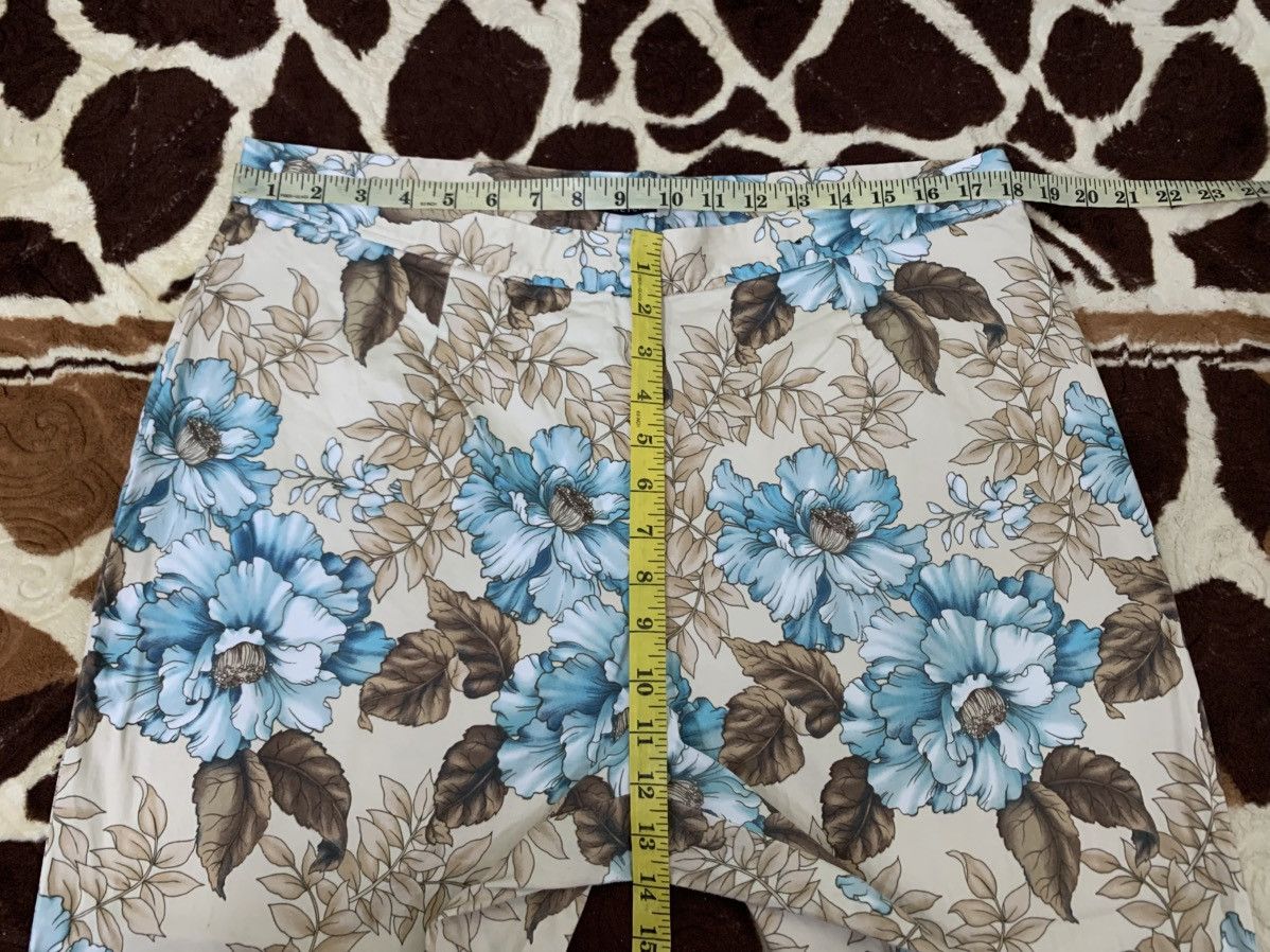 Vintage LAST DROP#Vintage Avenue Cropped Floral Pants Made In USA Size US 36 / EU 52 - 4 Thumbnail