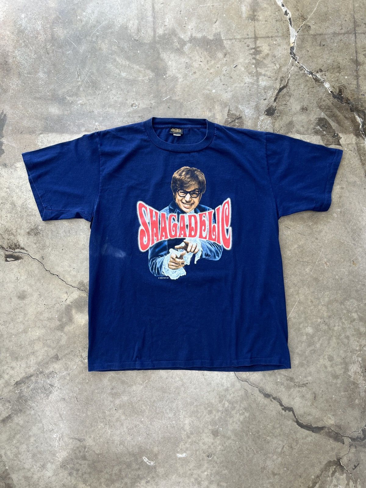 Vintage Vintage 1998 Austin Powers Shagadelilc Mike Myers Tee XL Size US XL / EU 56 / 4 - 2 Thumbnail