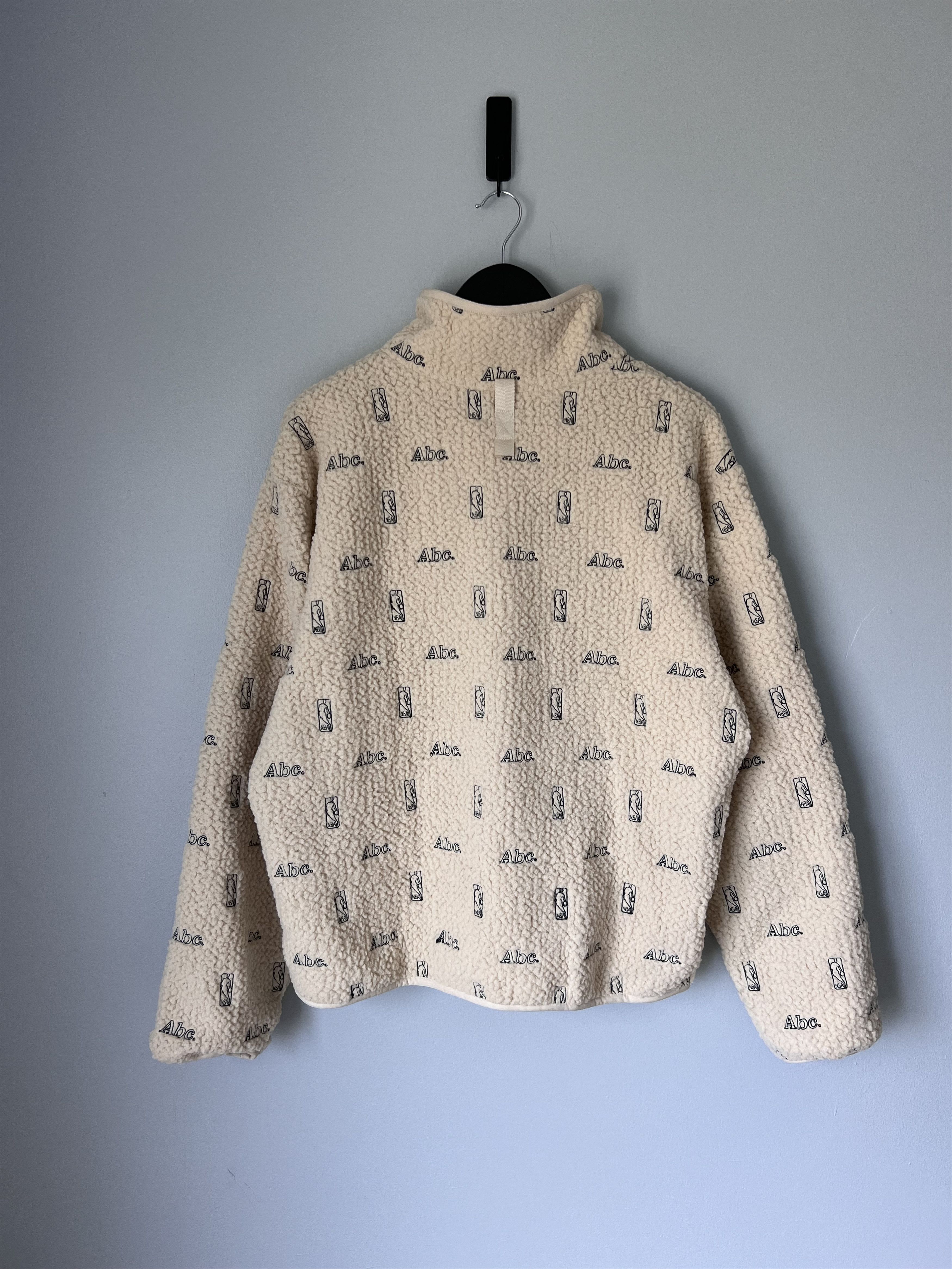 Advisory Board Crystals × NBA Advisory Board Crystals NBA Fleece Zip Jacket in Cream Size US L / EU 52-54 / 3 - 5 Thumbnail