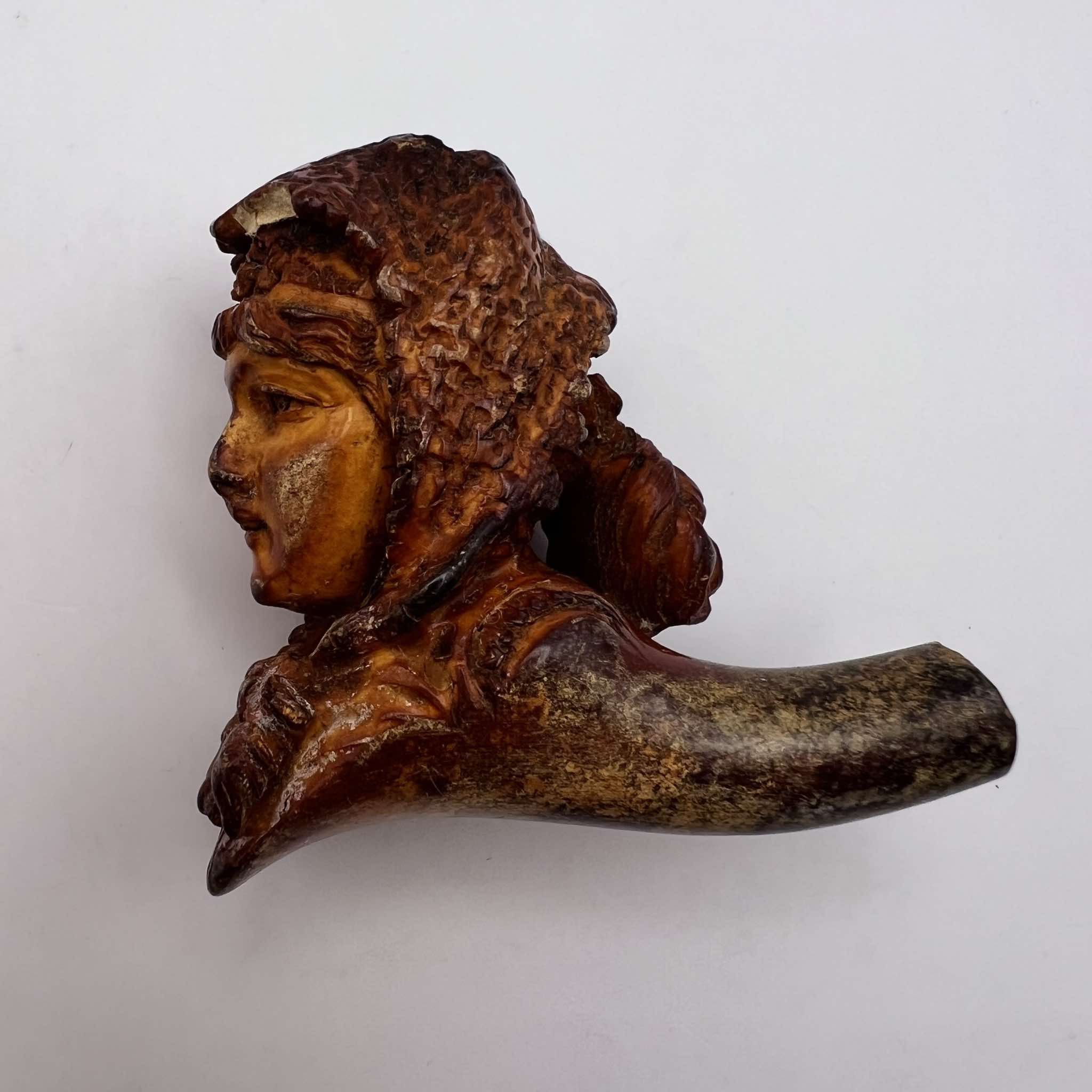 Vintage Antique Mouthpiece Cigarette Holder Pipe Natural Hand Carved Size ONE SIZE - 3 Thumbnail