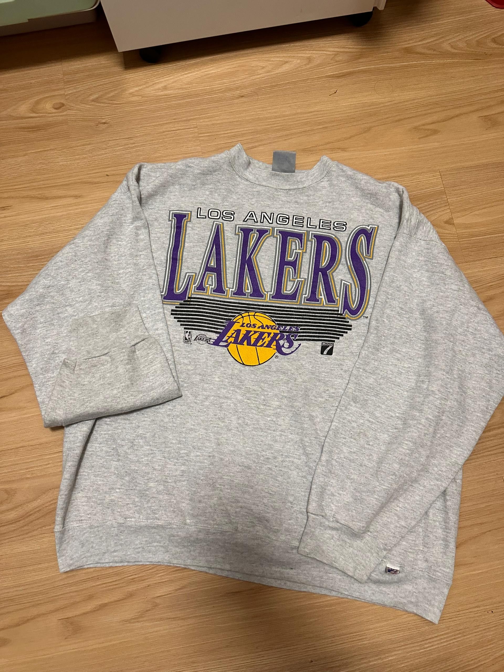 Logo 7 × NBA Lakers Logo 7 vintage sweatshirt Size US XXL / EU 58 / 5 - 2 Thumbnail