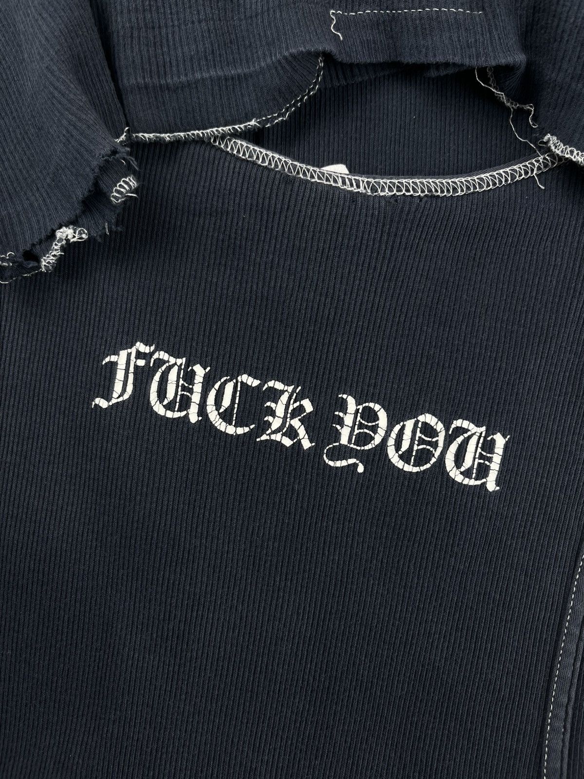 Chrome Hearts Chrome Hearts Vintage Fuck You New York Horseshoe Tank Top Size US L / EU 52-54 / 3 - 4 Thumbnail