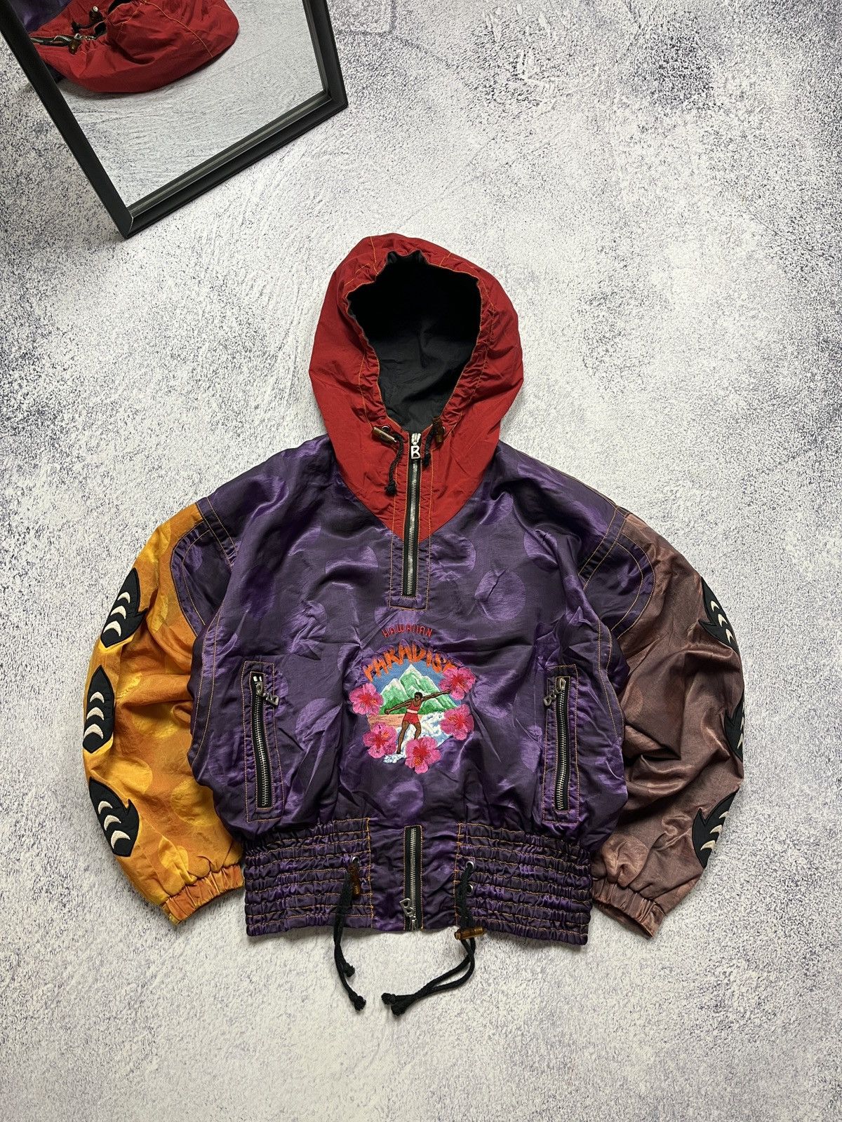 Bogner Bogner Aloha Hawaiian Paradise Winter Ski Snowboard Jacket Size US S / EU 44-46 / 1 - 1 Thumbnail