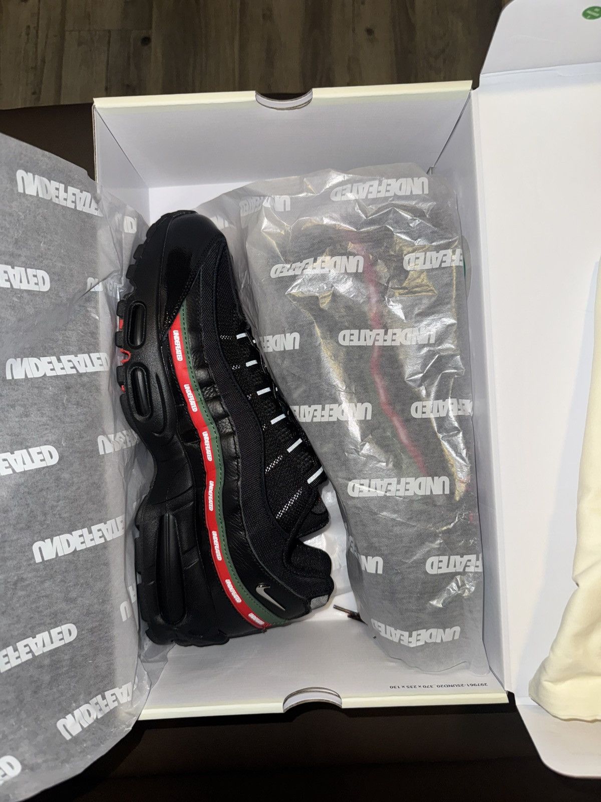 Nike × Undefeated Nike Air Max 95 SP Undefeated Black Size US 12 / EU 45 - 3 Thumbnail