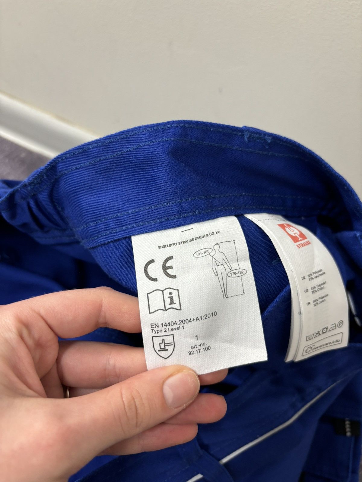 Other Engelbert Strauss Double Knee Blue Workwear Cargo Pants Size US 40 / EU 56 - 11 Thumbnail