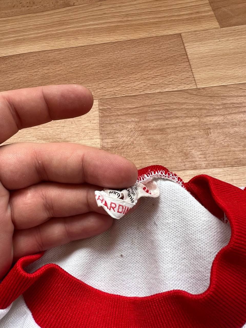 Vintage ULTRA RARE! 1975 SWITZERLAND #13 MATCH WORN ADIDAS JERSEY L Size US L / EU 52-54 / 3 - 9 Thumbnail