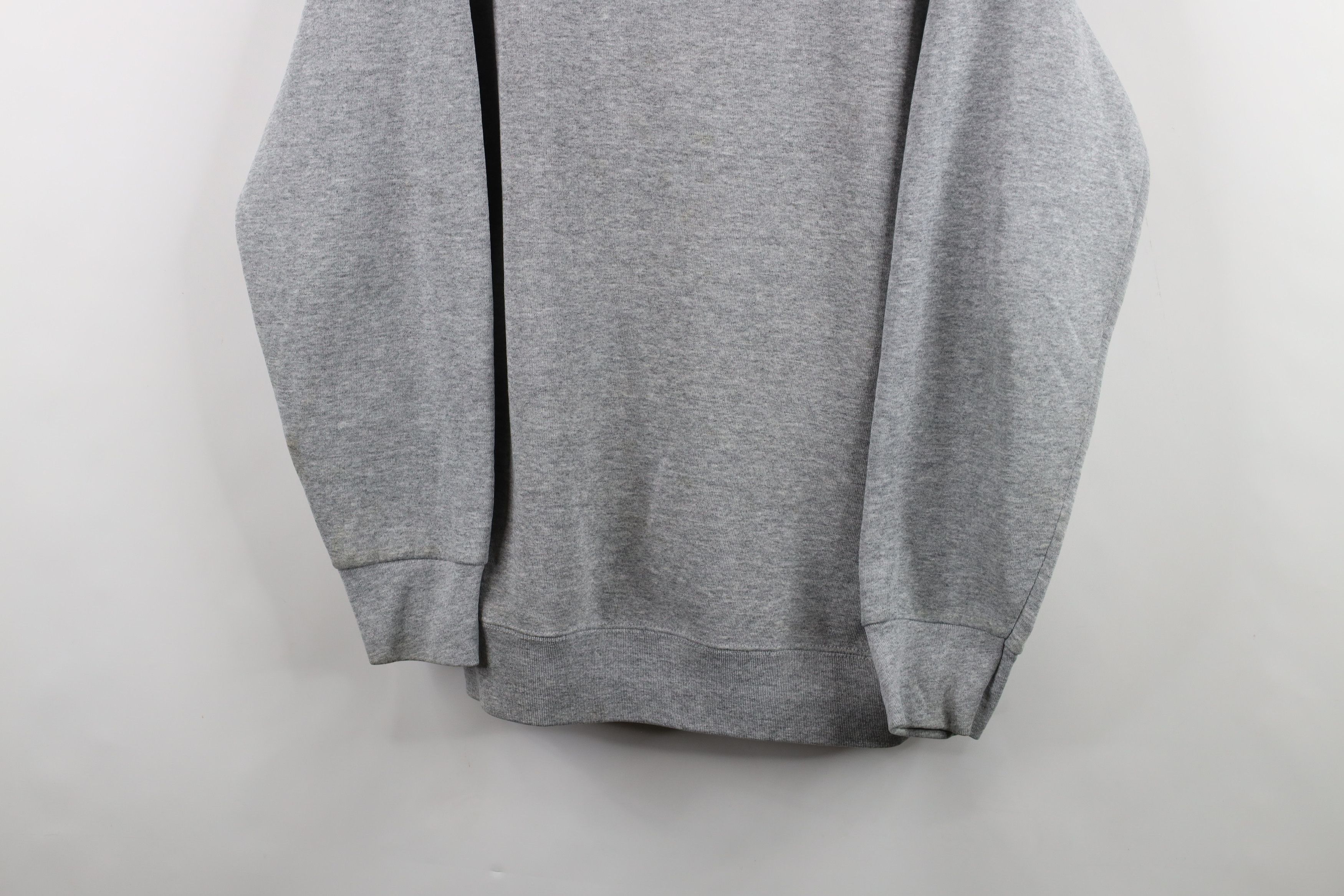 Vintage Vintage 90s Streetwear Crewneck Sweatshirt Heather Gray Size US XL / EU 56 / 4 - 3 Thumbnail