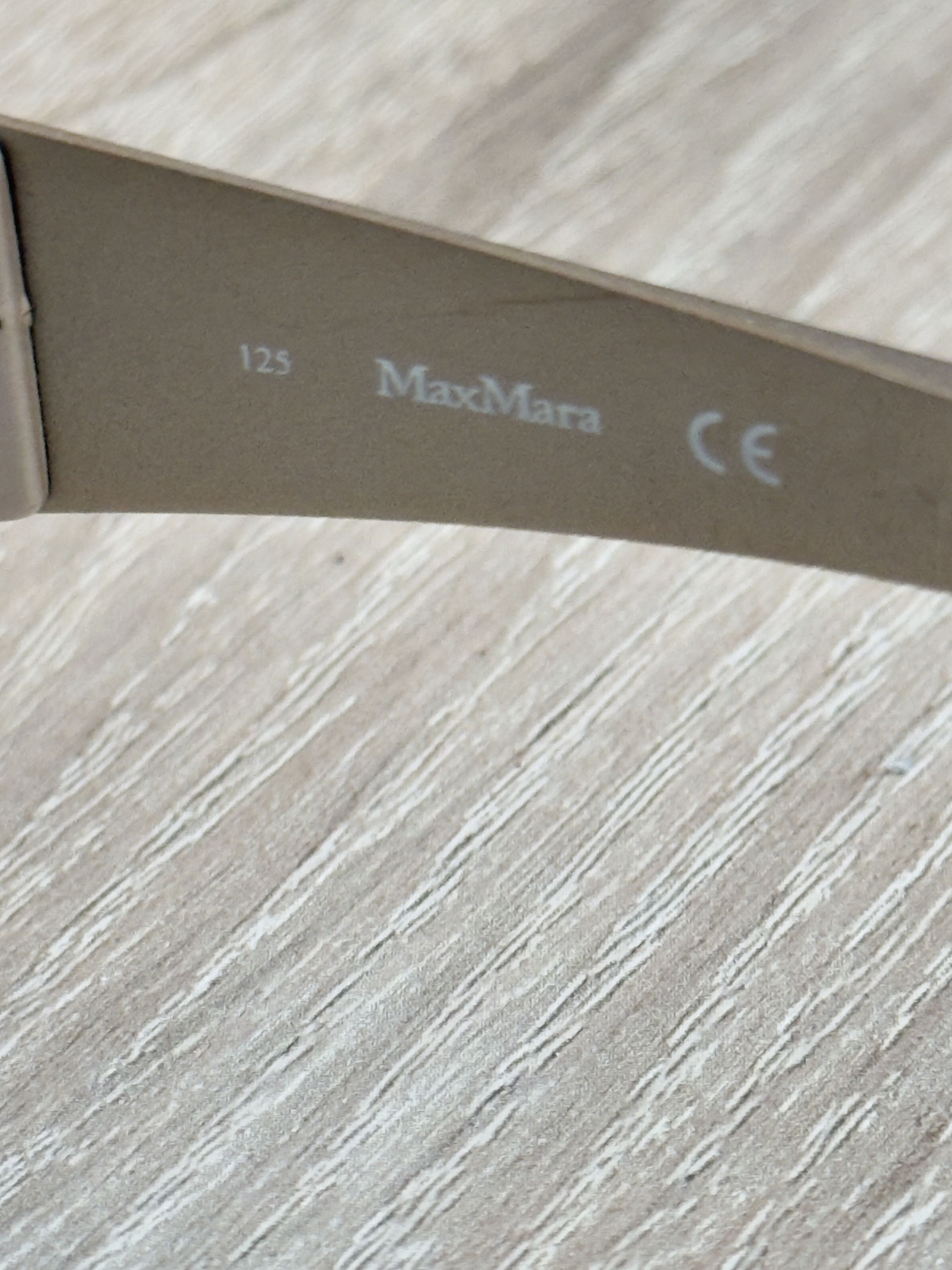 Max Mara Maxmara sunglasses mask ski M cream color Size ONE SIZE - 9 Thumbnail