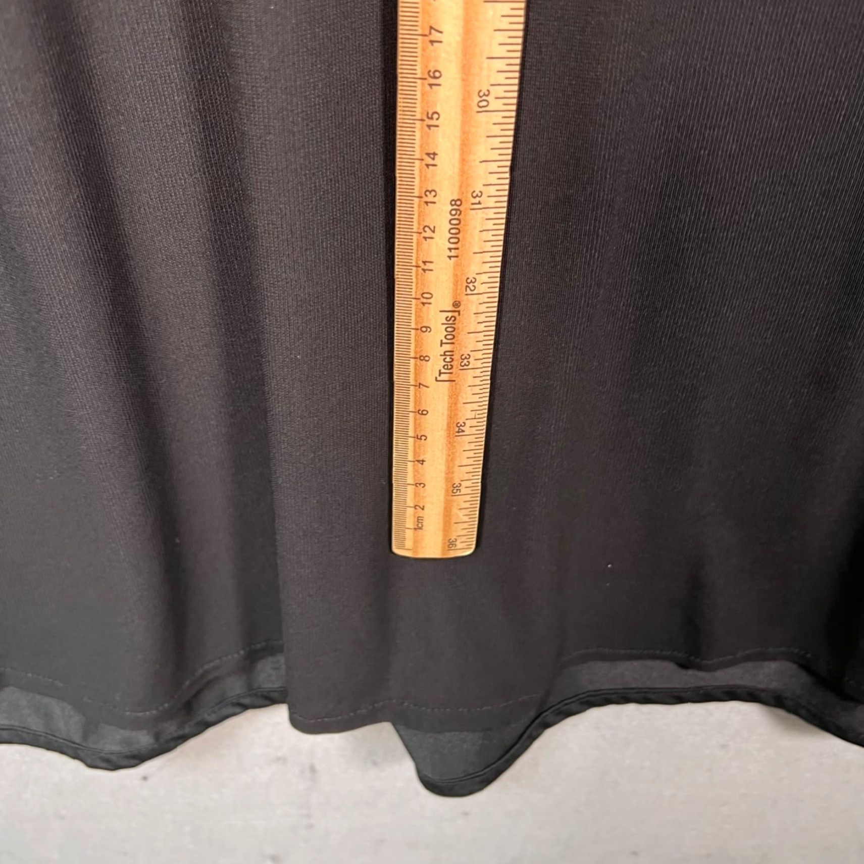 Calvin Klein Calvin Klein Womens Size Small Black Long Sleeve Midi Dress Size S / US 4 / IT 40 - 5 Thumbnail
