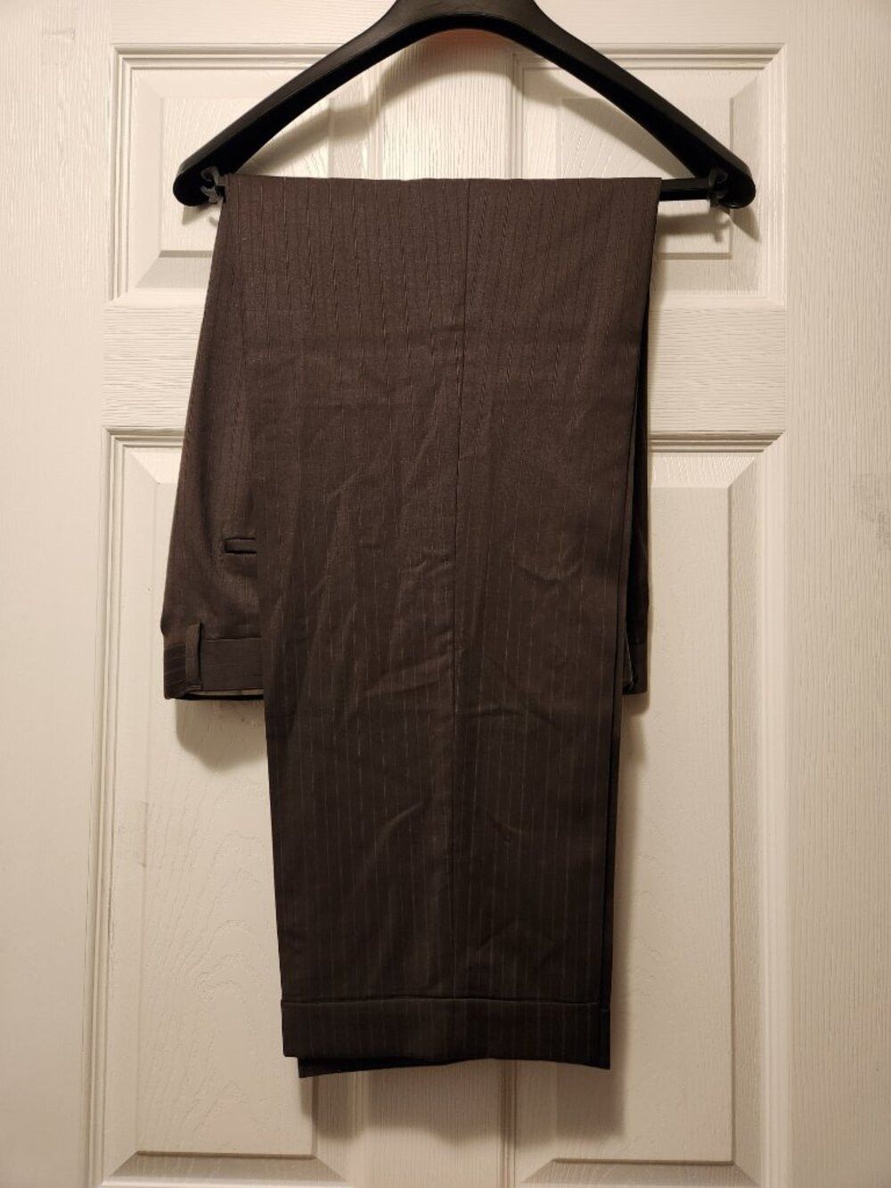 Pronto Uomo pronto uomo men's brown 100%wool 2 PC suit size: 40R Size 40R - 7 Thumbnail