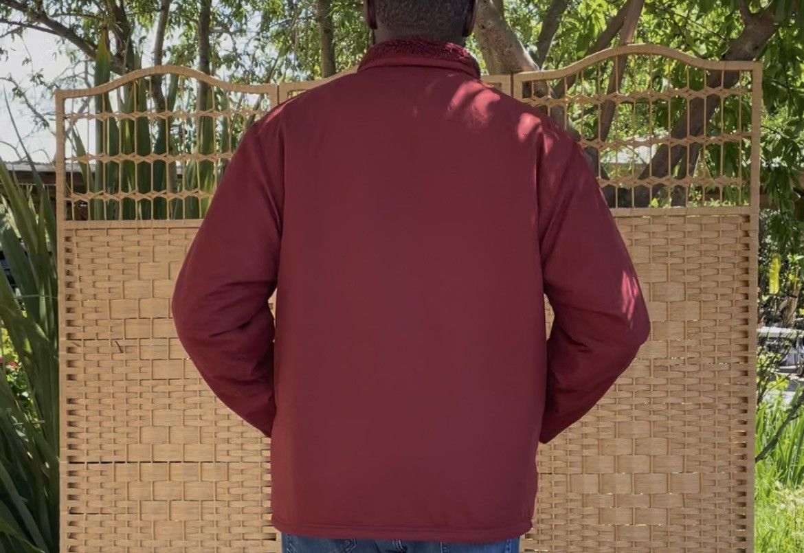 Japanese Brand × Vintage Vintage Louis Valentino Red Jacket – Fleece Lined Size US M / EU 48-50 / 2 - 11 Thumbnail