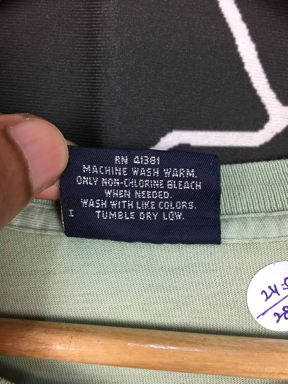 Polo Ralph Lauren × Vintage Vtg 90s Polo Ralph Lauren Made In Usa Single Stitch Tee Size US L / EU 52-54 / 3 - 11 Thumbnail