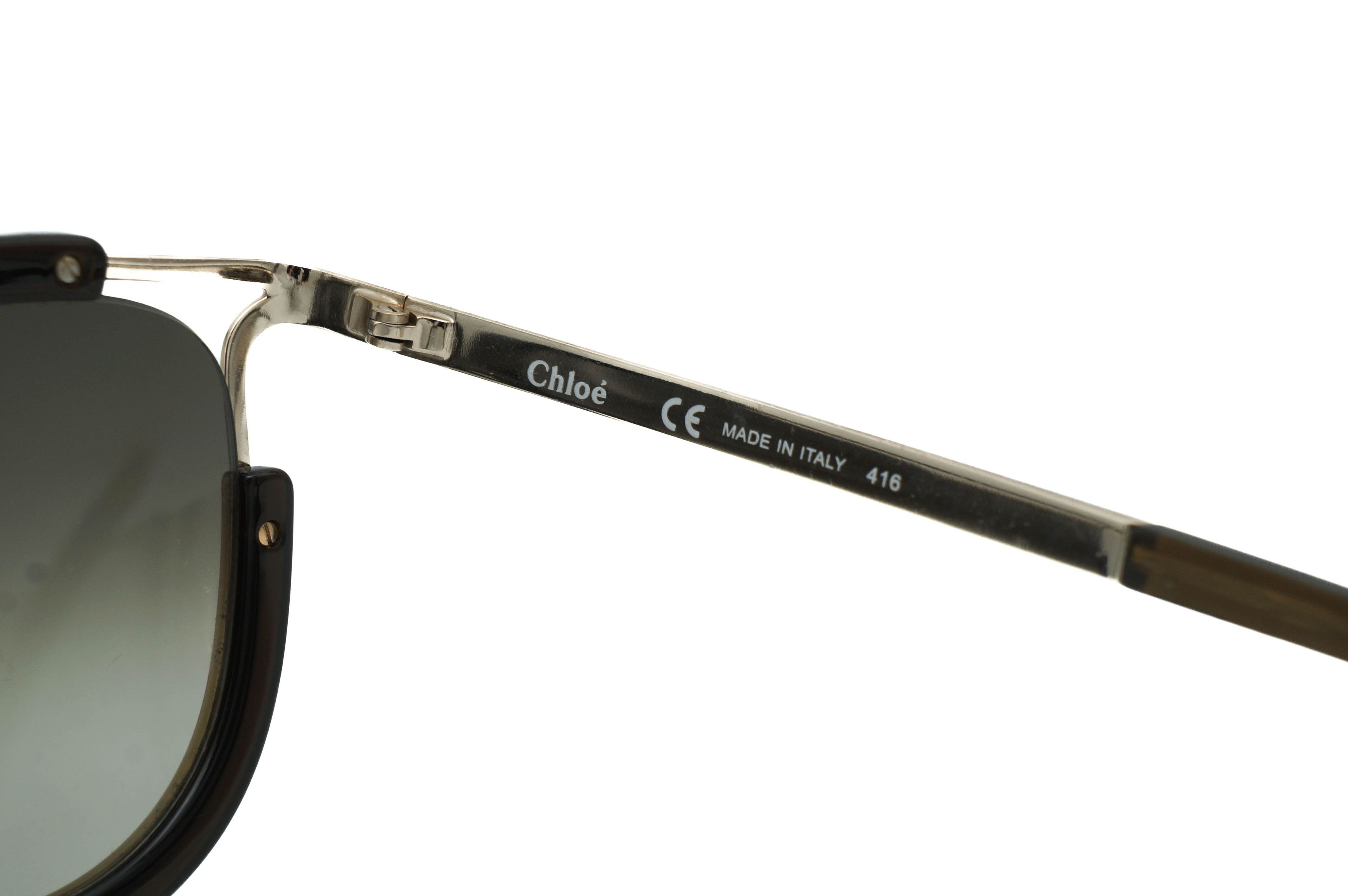 Chloe CHLOE CE688S Women Black Vintage Sunglasses Size ONE SIZE - 6 Thumbnail