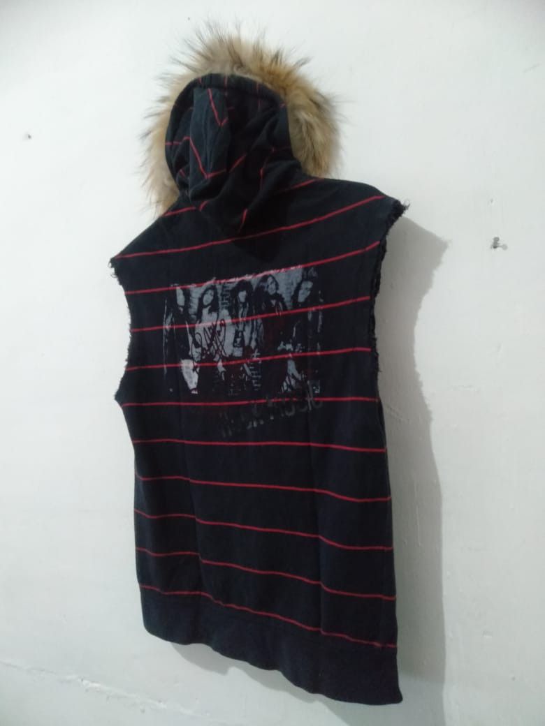 If Six Was Nine × Japanese Brand × Le Grande Bleu (L.G.B.) Ossela Fur Hoodie Zipper Gothic Punk Ifsixwasnine Style Size US M / EU 48-50 / 2 - 4 Thumbnail