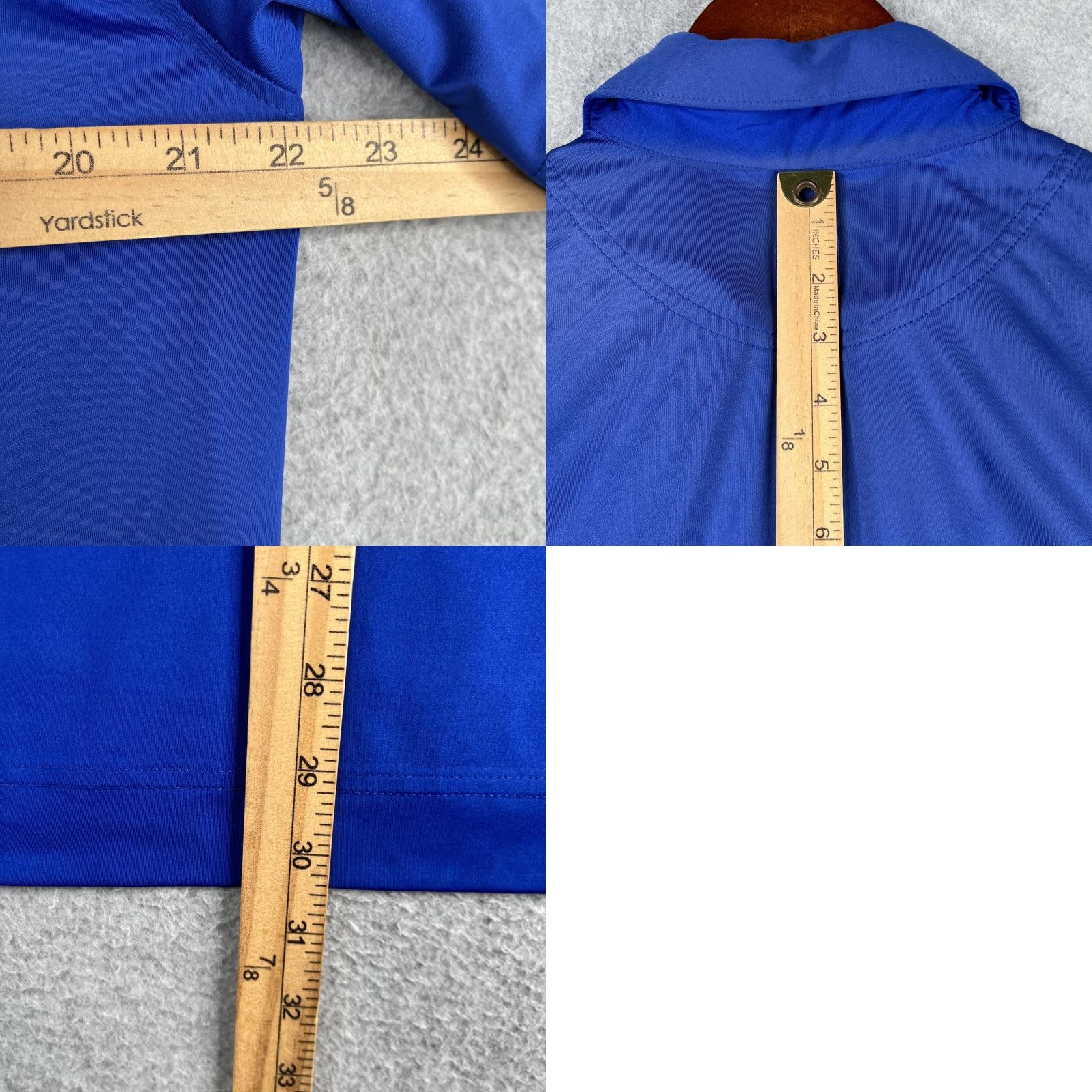 Footjoy Footjoy Polo Shirt Mens M Royal Blue Performance Stretch Golf Shirt Size US M / EU 48-50 / 2 - 8 Thumbnail