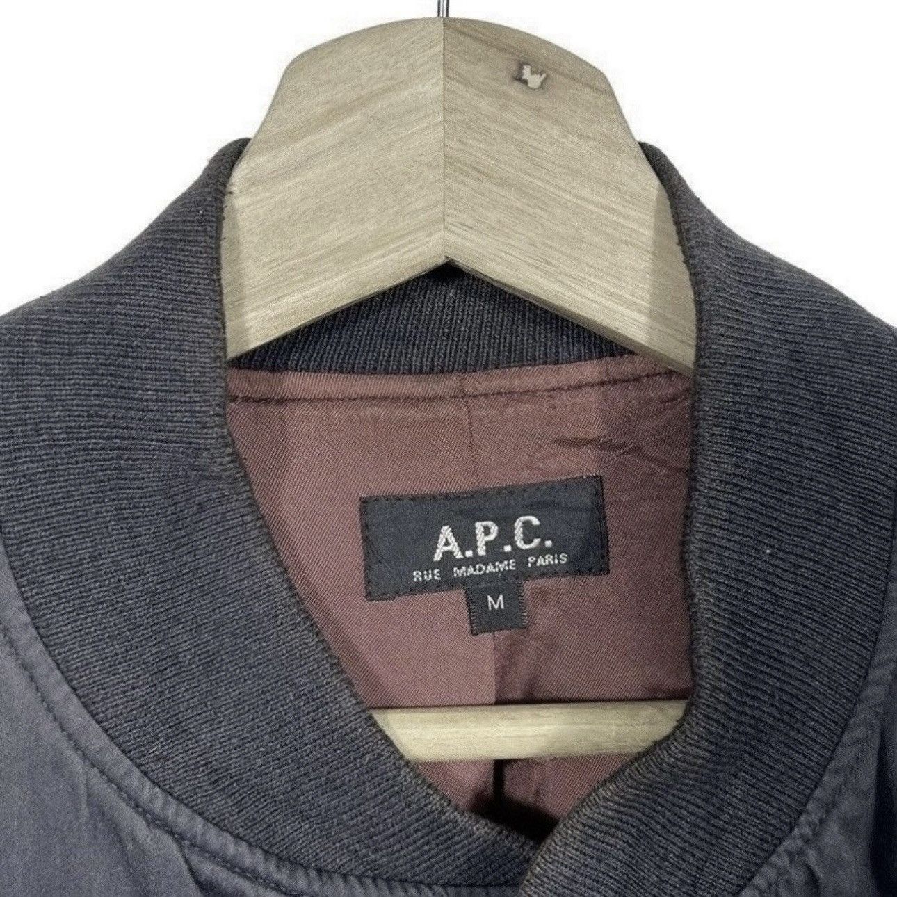 A.P.C. apc bomber jacket full zipper nice design Size US M / EU 48-50 / 2 - 6 Thumbnail