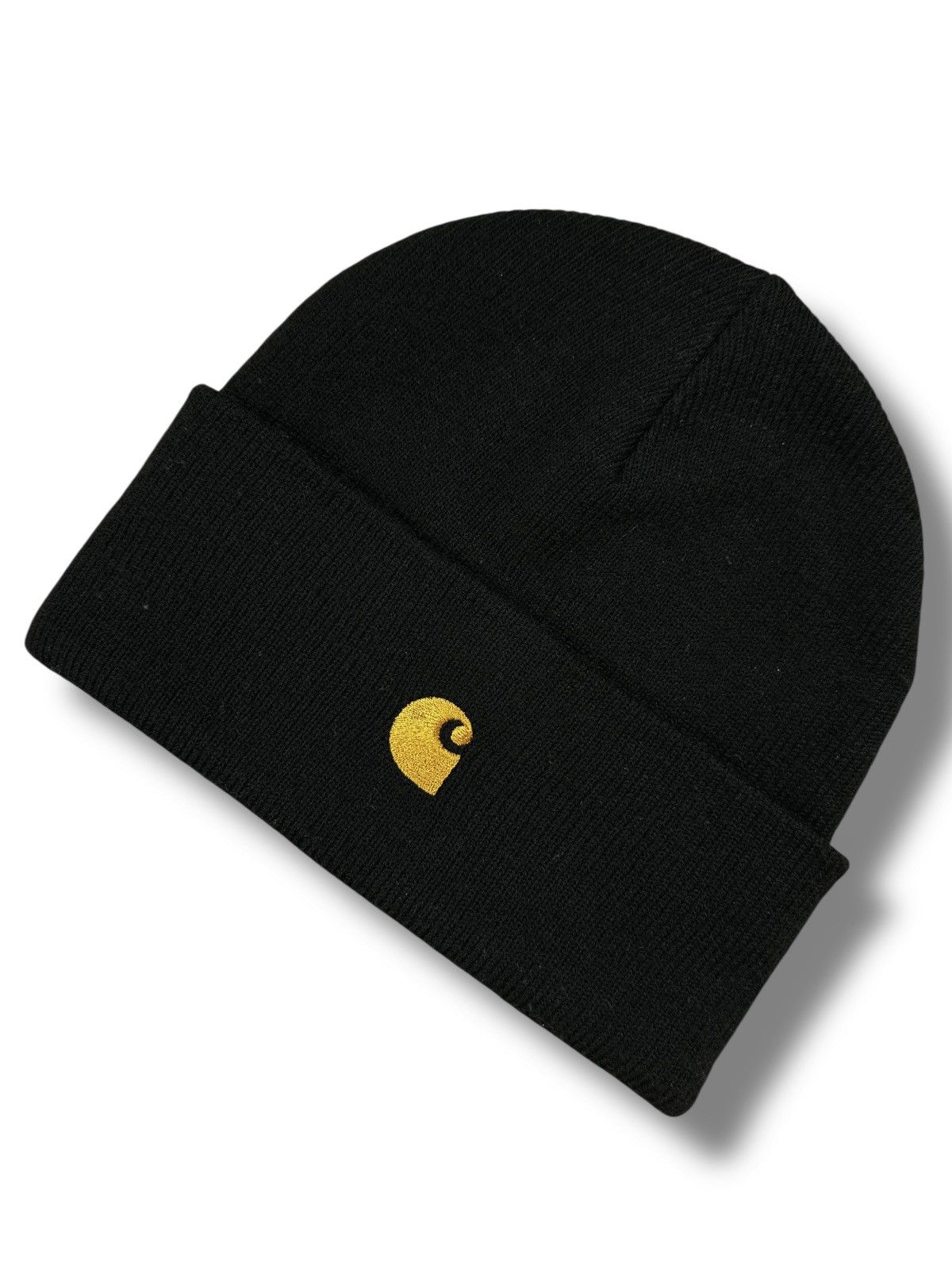 Carhartt Wip Carhartt WIP Chase Beanie Hat Black Size ONE SIZE - 2 Thumbnail