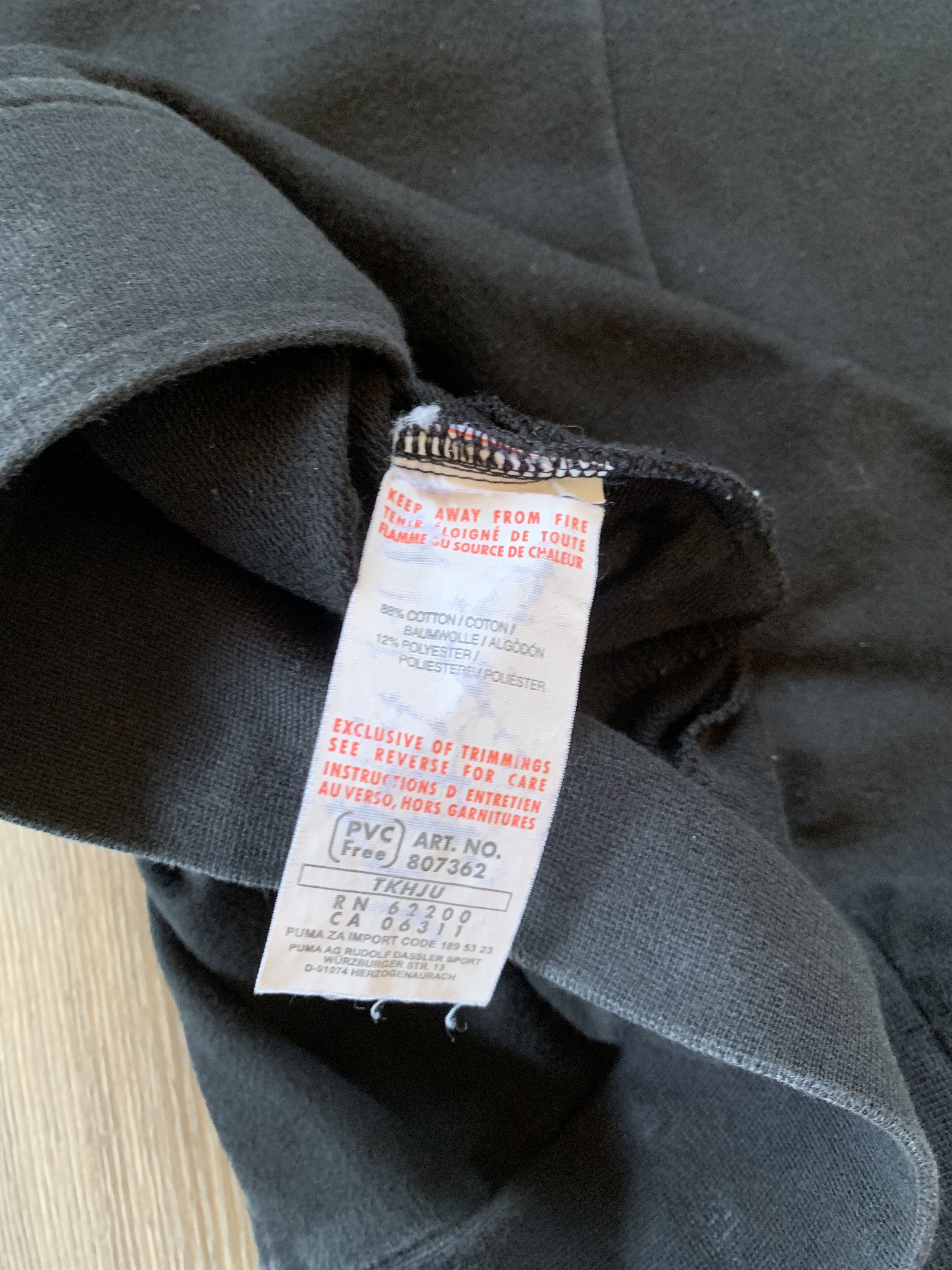 Puma × Vintage Puma Jamaica Cotton Vintage Zip Hoodie Size L / US 10 / IT 46 - 9 Thumbnail