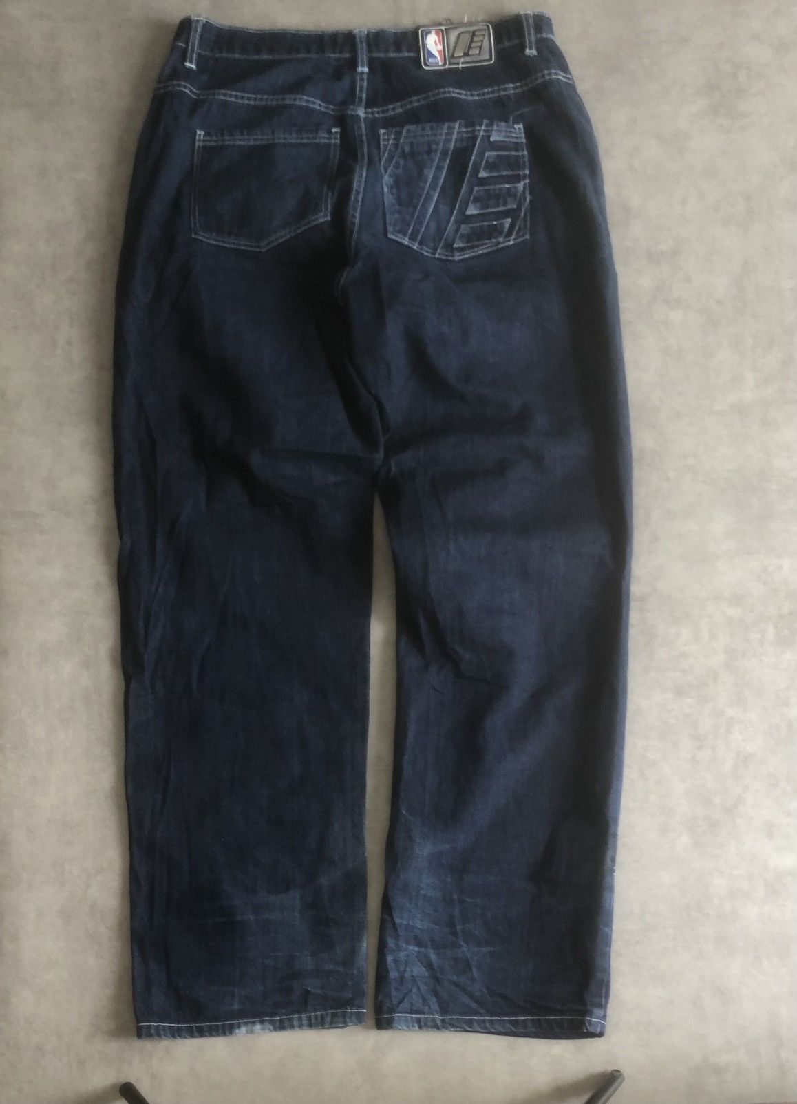 Designer × NBA × Vintage Vintage NBA Jeans Team UNK Denim est 1996 Size US 36 / EU 52 - 2 Thumbnail