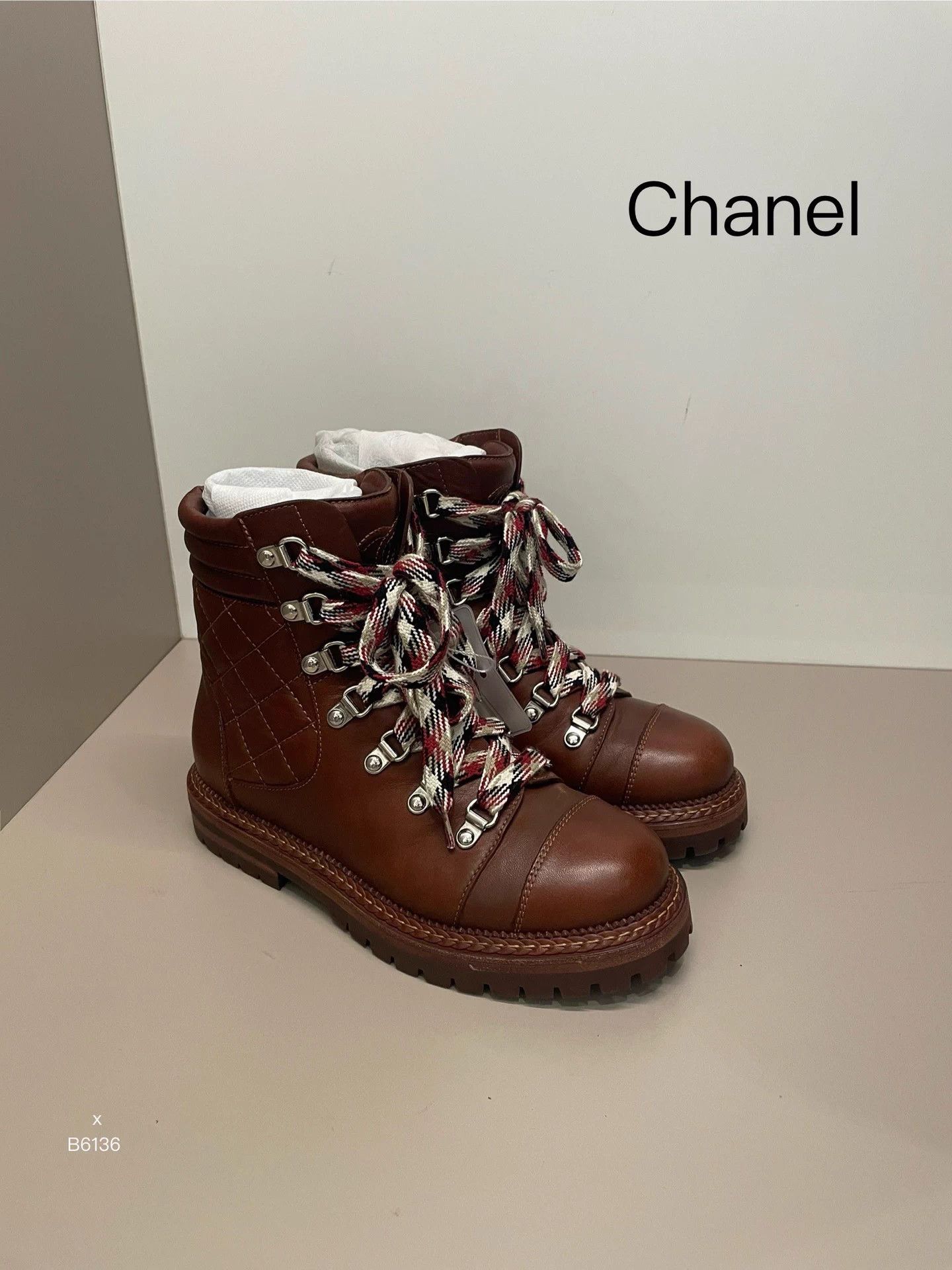 Chanel Chanel brown short boots 35.5 B Size US 4.5 / IT 34.5 - 1 Thumbnail