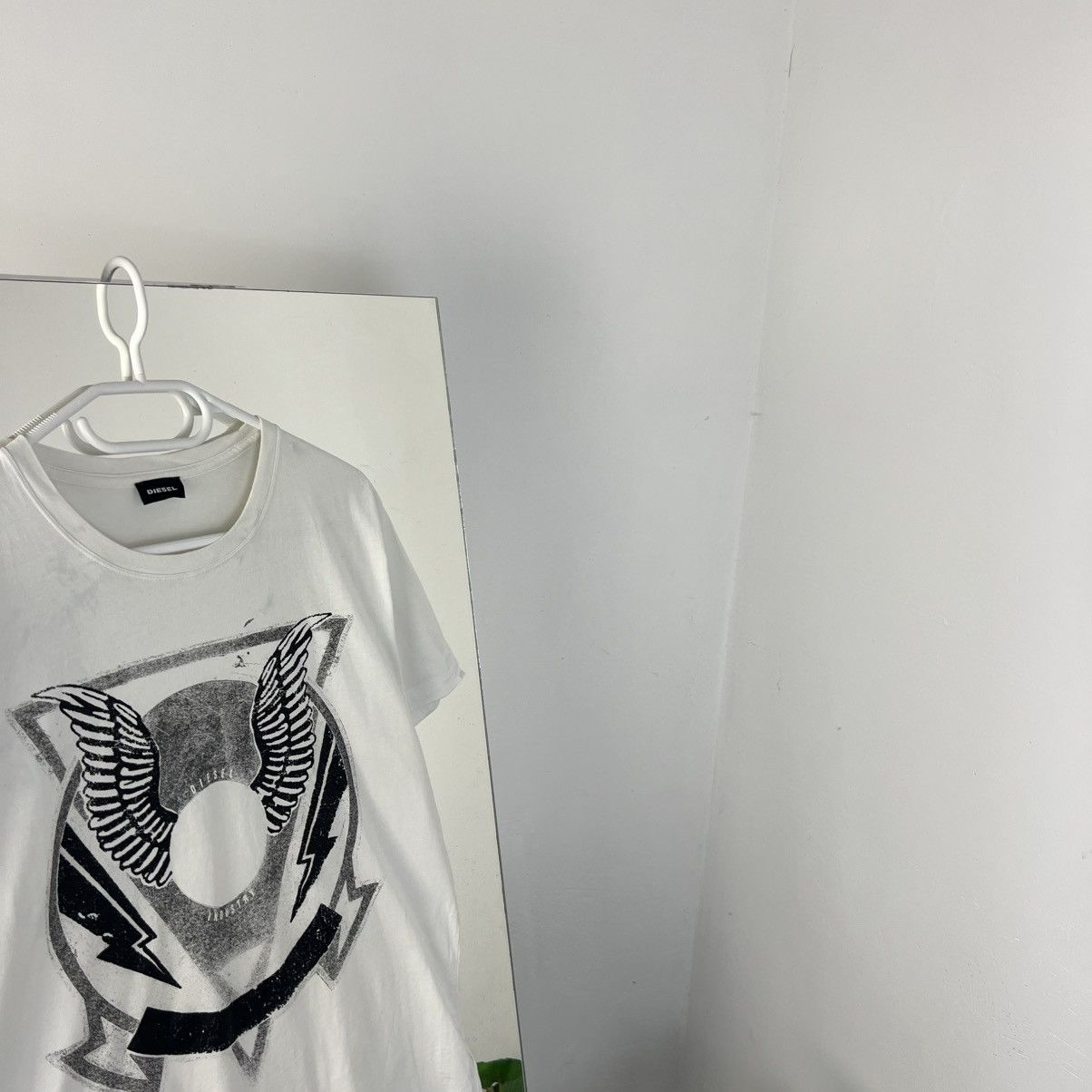 Diesel Vintage Diesel Big Logo Luxury T-Shirt Streetwear Style Size US XL / EU 56 / 4 - 2 Thumbnail