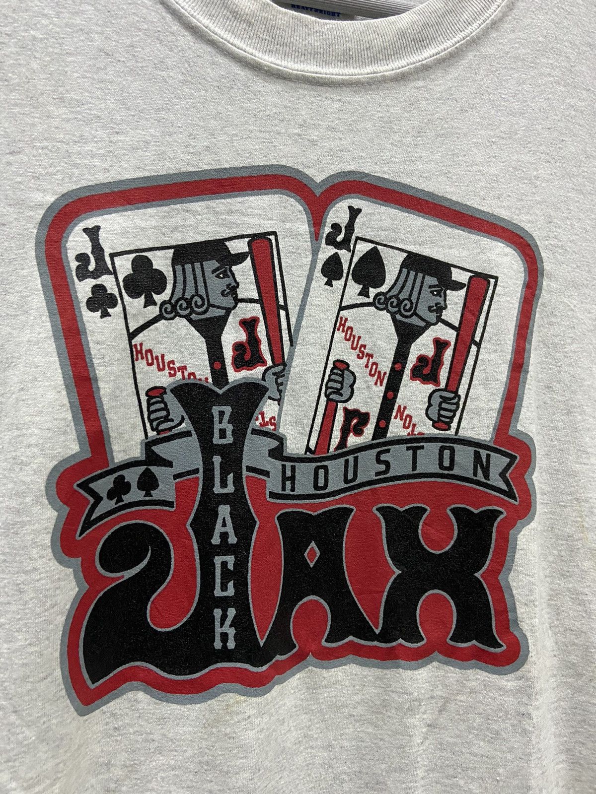 MLB BLACK BASEBALL PLAYER ASSOCIATION HOUSTON BLACK JAX TEE Size US XL / EU 56 / 4 - 4 Thumbnail