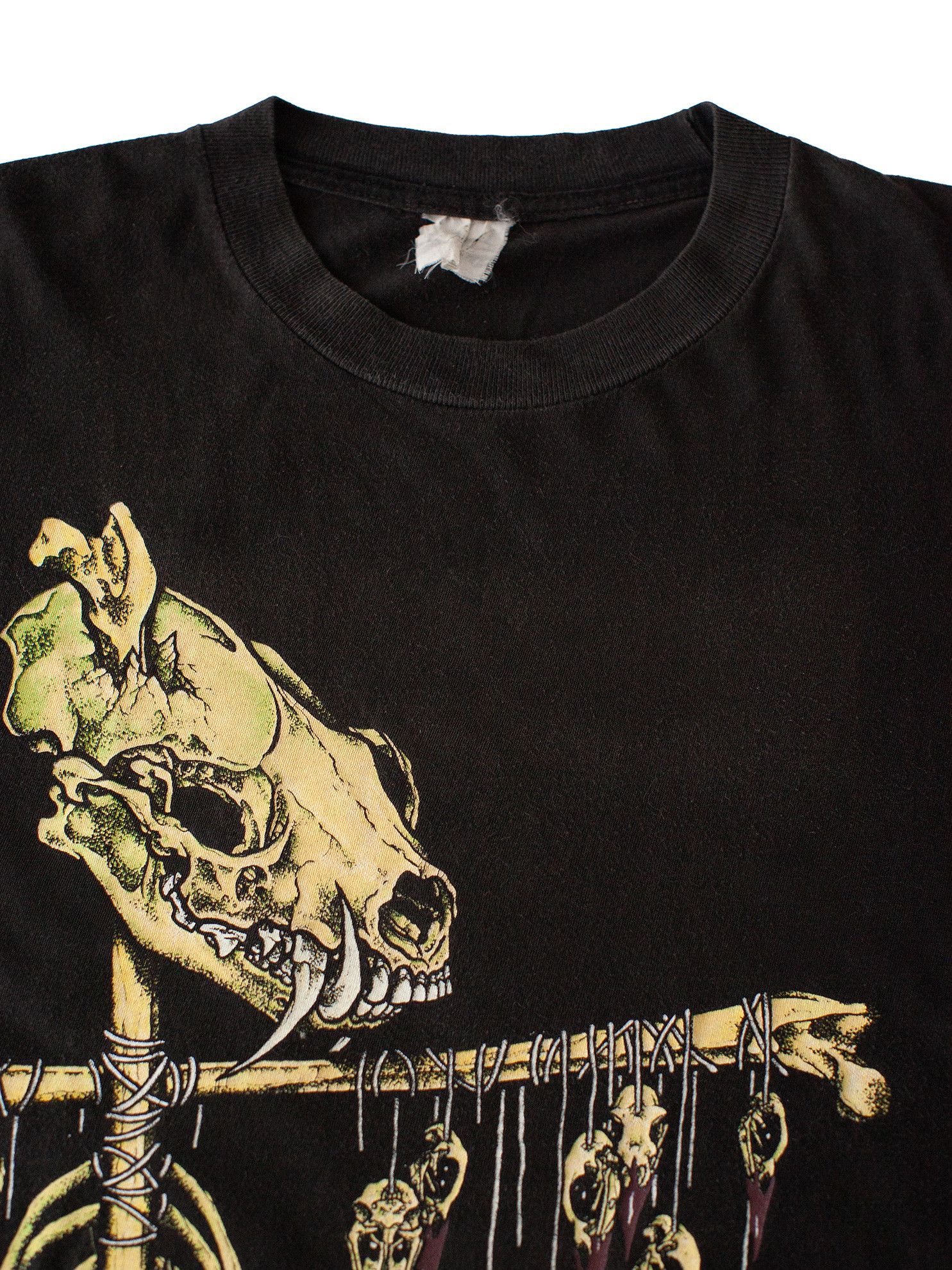 Band Tees Vintage 1992 Ministry "Scarecrow" Pushead Metal Band T-Shirt Size US L / EU 52-54 / 3 - 3 Thumbnail