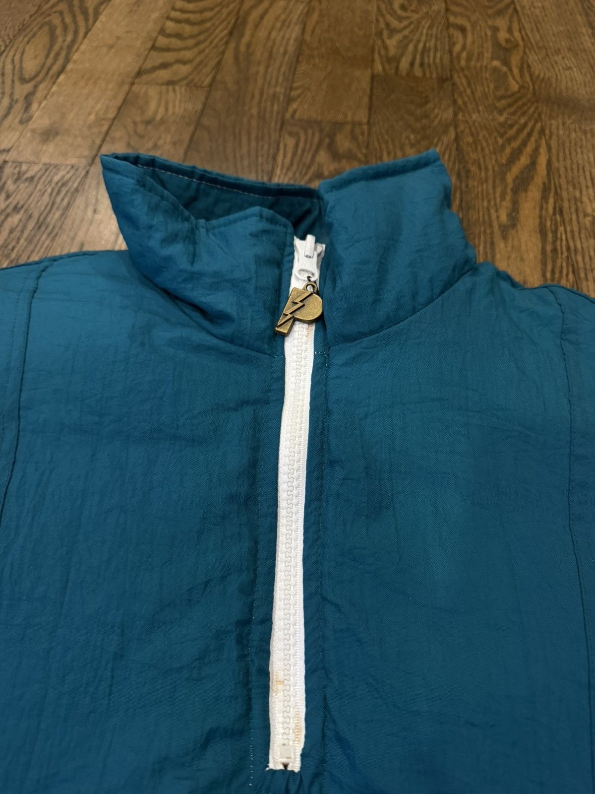 Pro Player Vintage Reversible Miami Dolphins Quarter Zip Coat Size US L / EU 52-54 / 3 - 17 Thumbnail