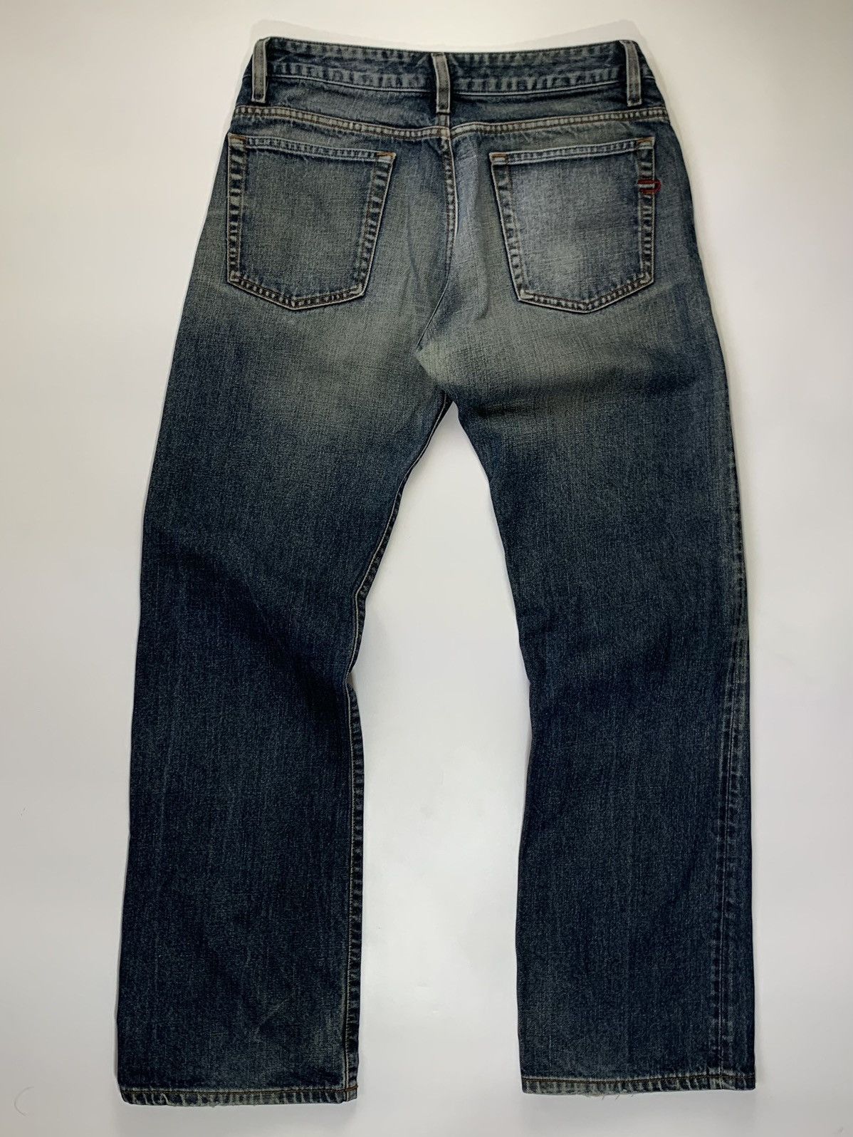 Diesel Vintage Diesel Gradient Denim Pants Jeans Y2K Size US 31 - 1 Thumbnail