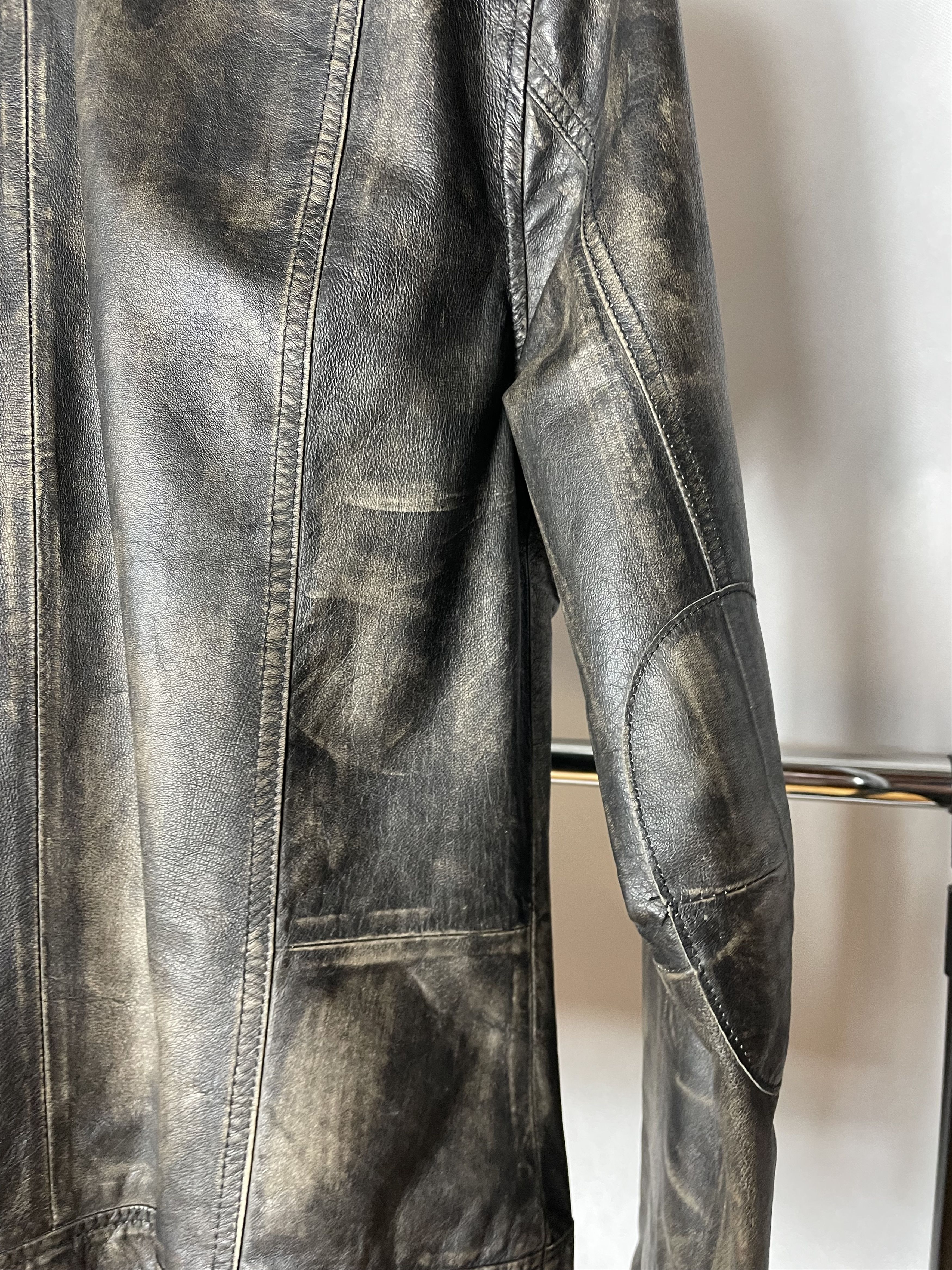 H&M × Vintage H&M x Fashion Against Aids Leather Jacket Size US L / EU 52-54 / 3 - 5 Thumbnail